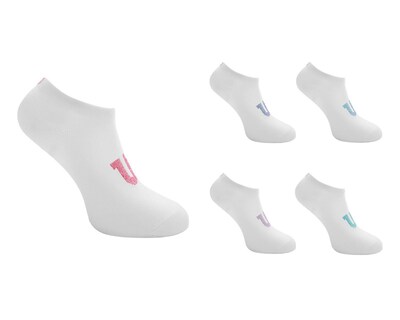 Foto 1 | Calcetas Deportivas Cortos Wilson para Mujer 5 Pares