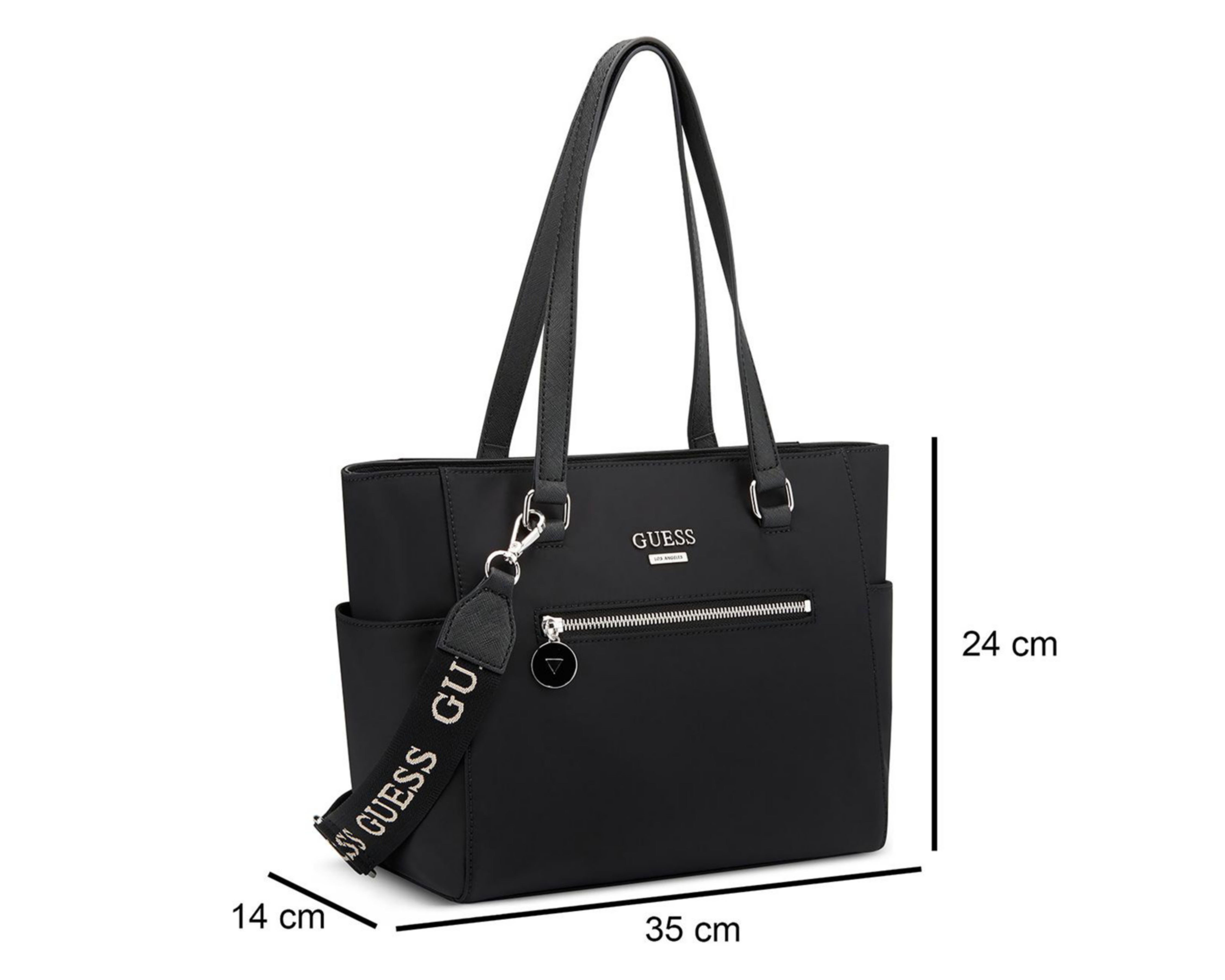 Foto 6 pulgar | Bolsa de Mano Guess Madix