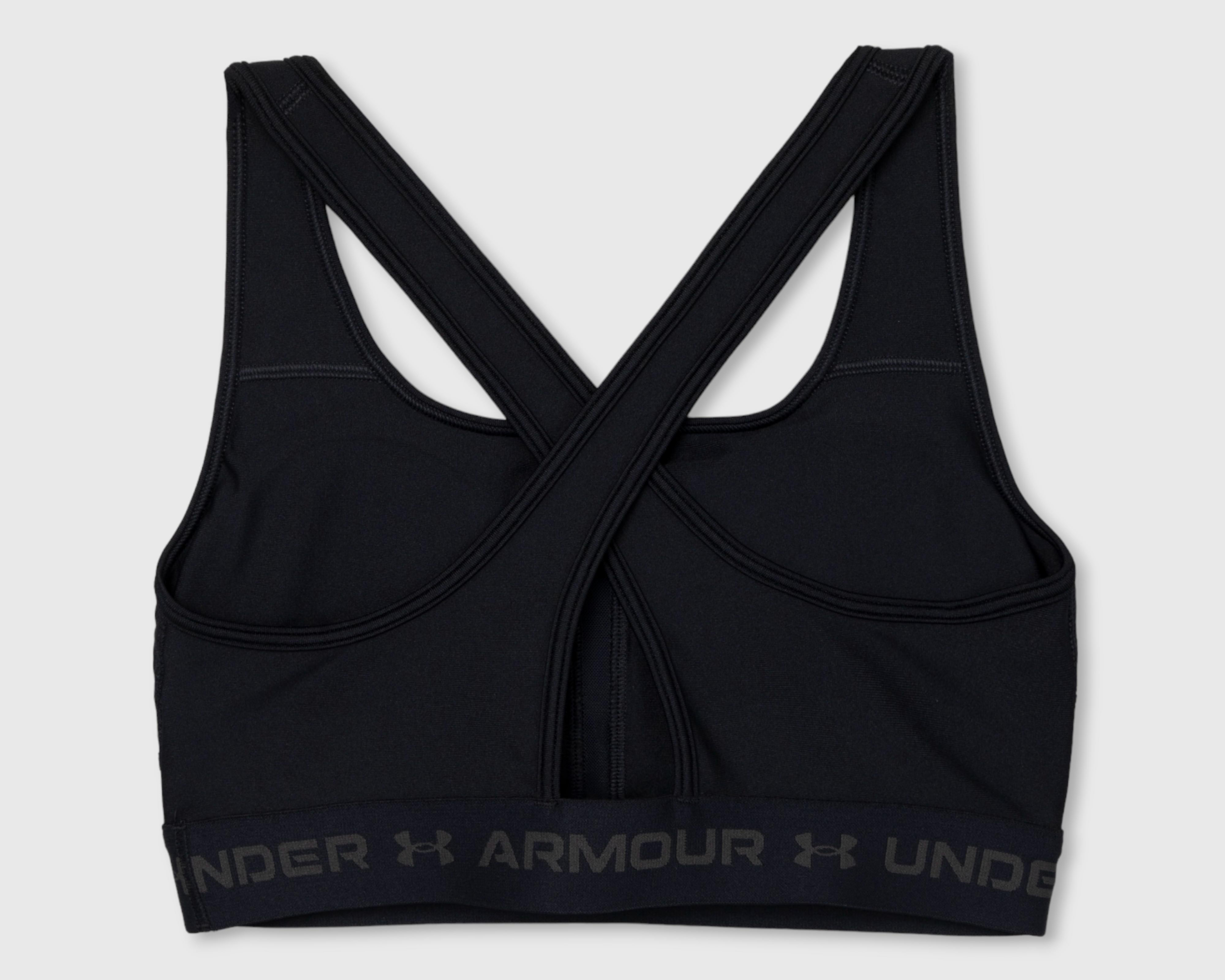 Foto 3 pulgar | Top de Entrenamiento Under Armour Mid Crossback para Mujer