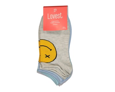 Foto 3 | Calcetas Tines Lovest para Mujer 6 Pares