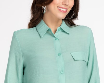 Foto 4 | Blusa Jennifer Lopez Manga 3/4 con Botones