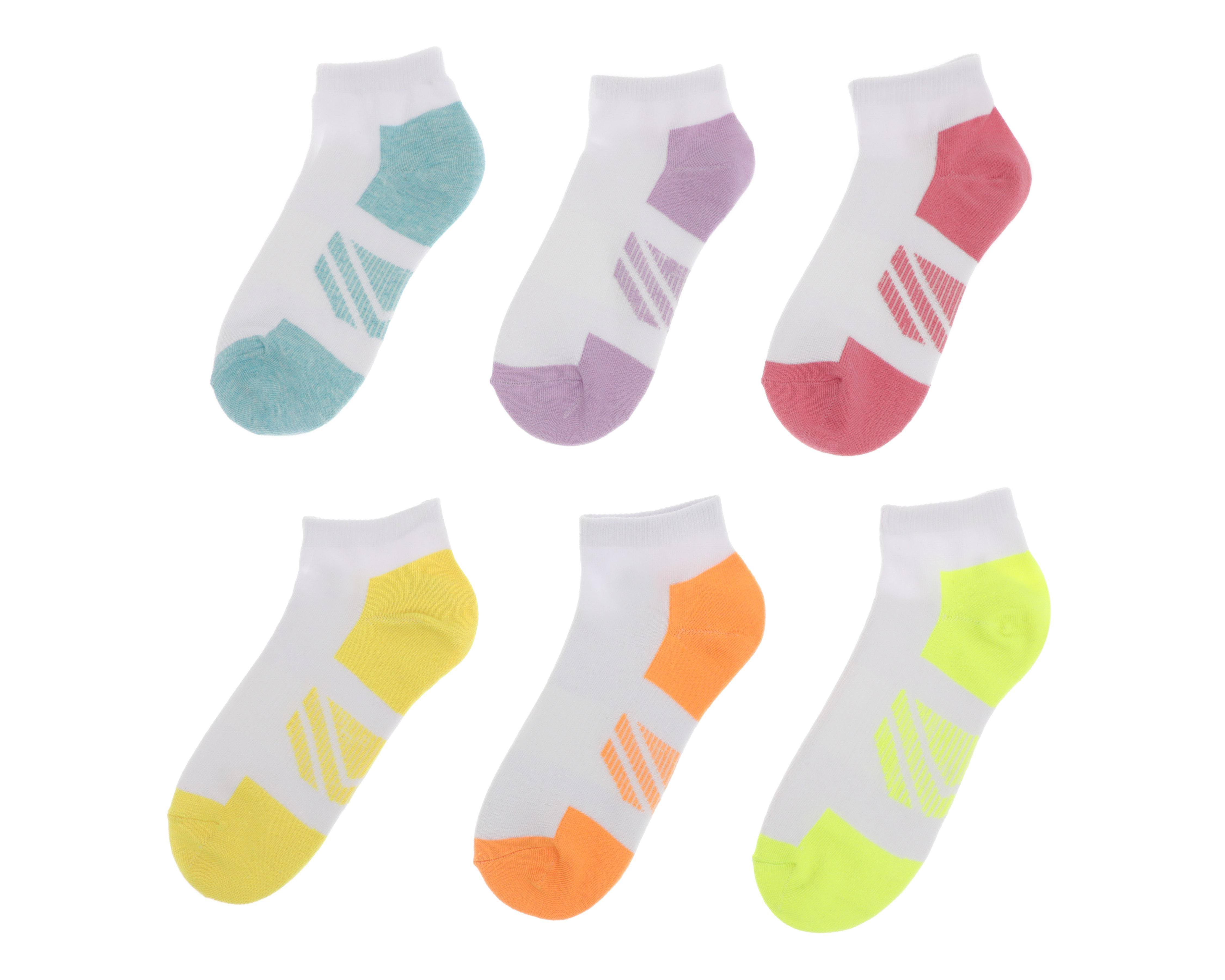 Foto 2 pulgar | Calcetas Deportivas Cortas Sportline Cool-Tek para Mujer 6 Pares
