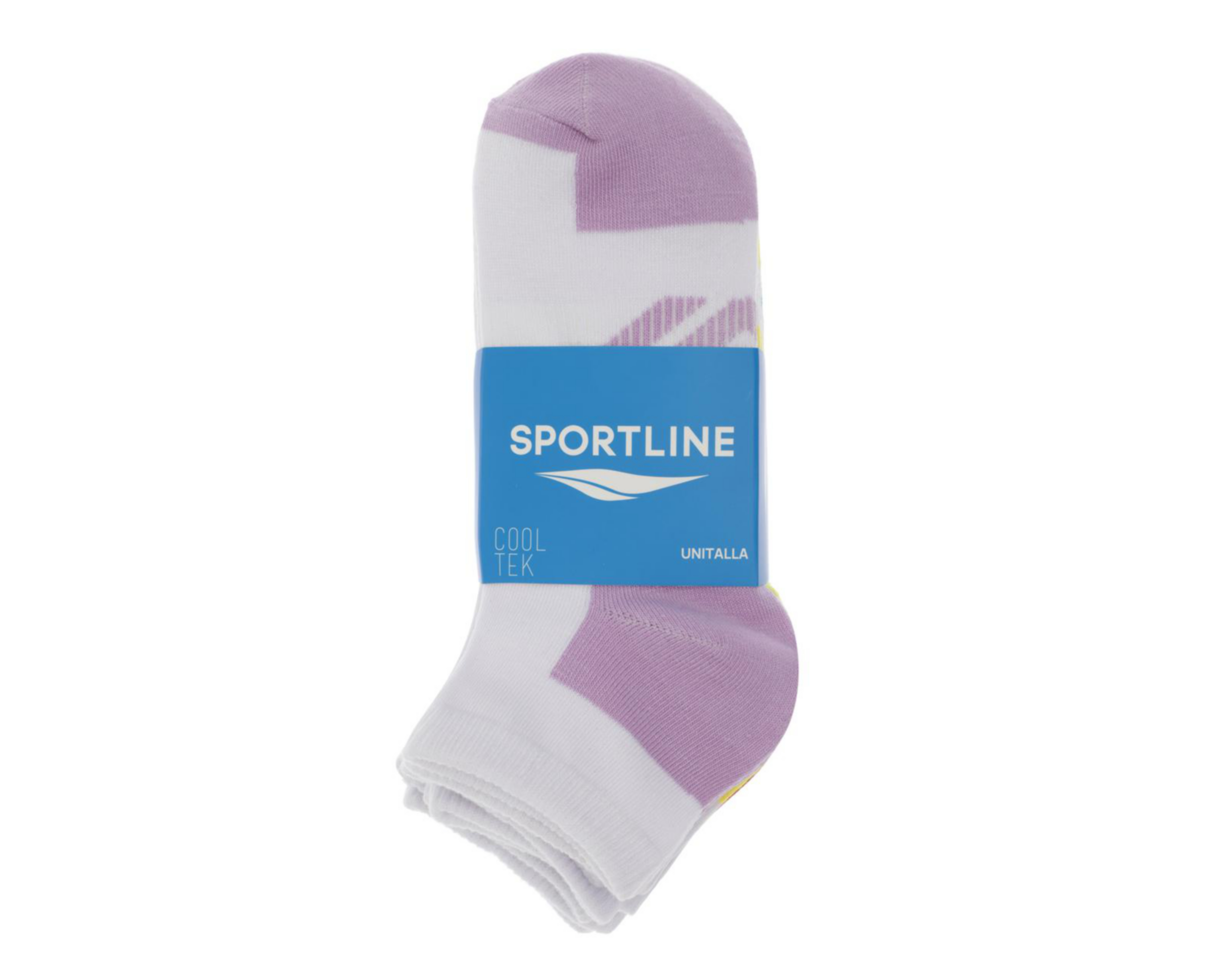 Foto 4 pulgar | Calcetas Deportivas Cortas Sportline Cool-Tek para Mujer 6 Pares