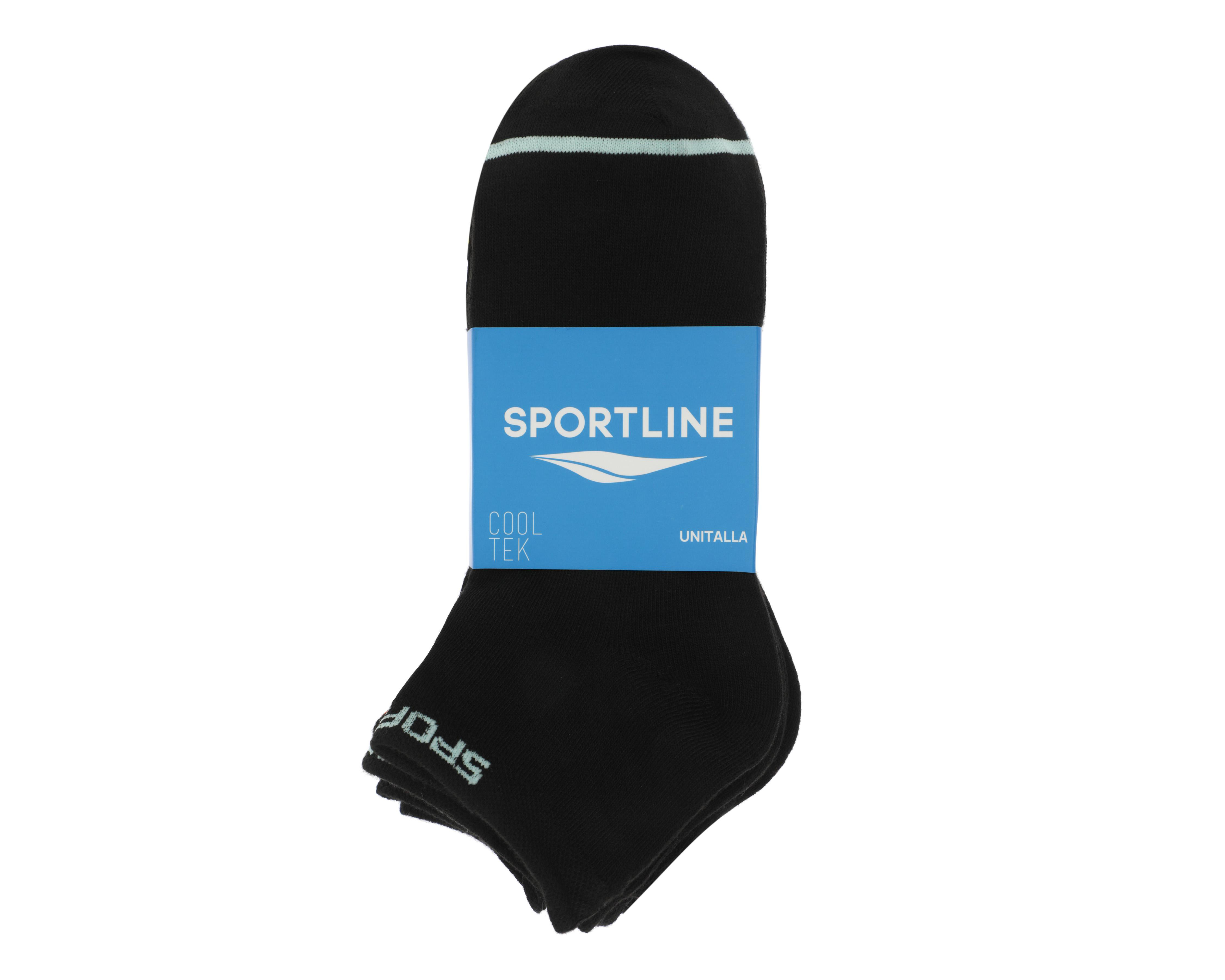 Foto 3 | Calcetas Deportivas Cortas Sportline Cool-Tek para Mujer 5 Pares