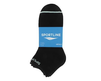 Foto 3 | Calcetas Deportivas Cortas Sportline Cool-Tek para Mujer 5 Pares