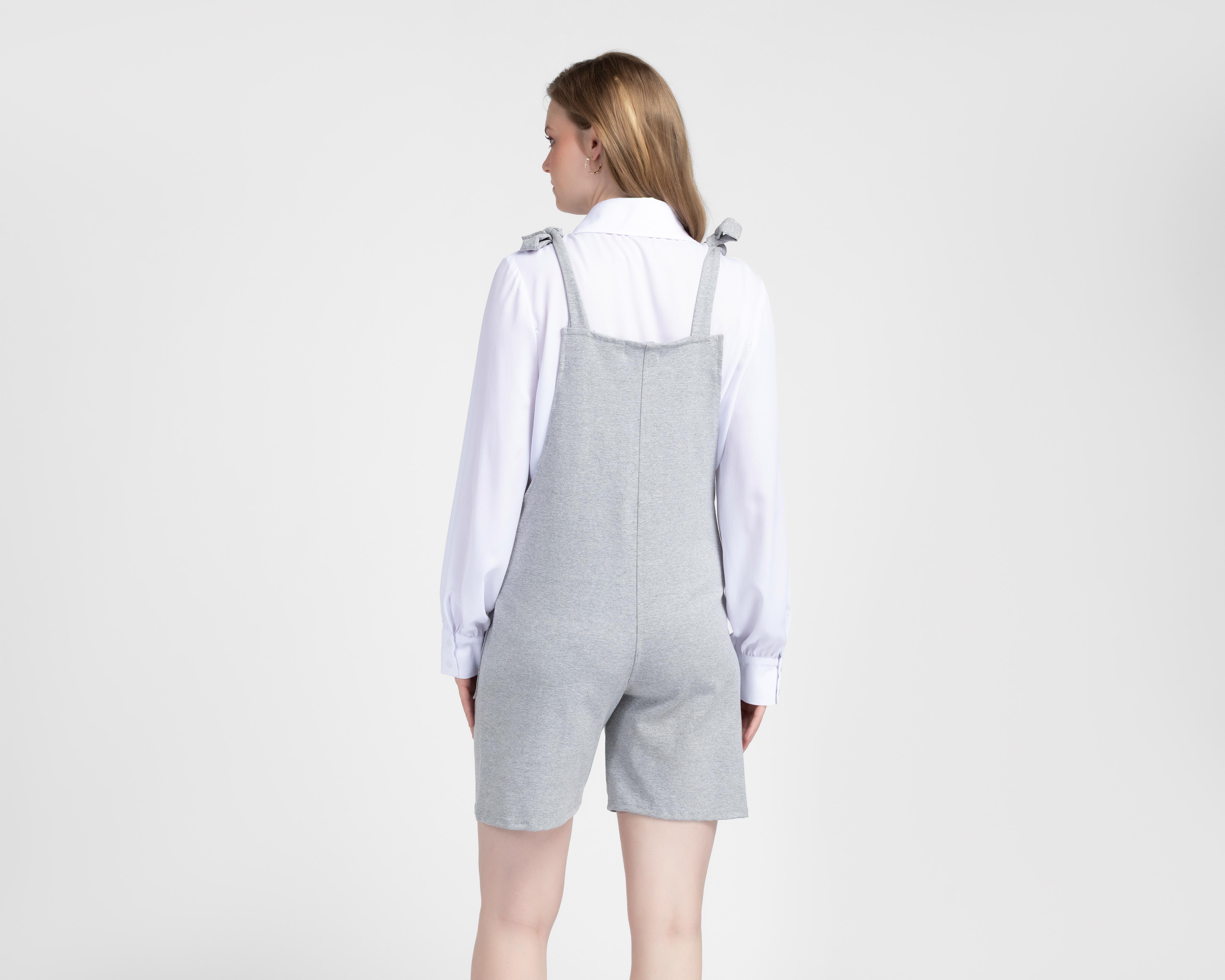 Foto 4 pulgar | Jumper de Maternidad Gris Mam Maternity