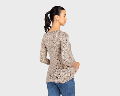 Foto 4 | Blusa de Maternidad Mamá Bella Manga 3/4 2 Piezas