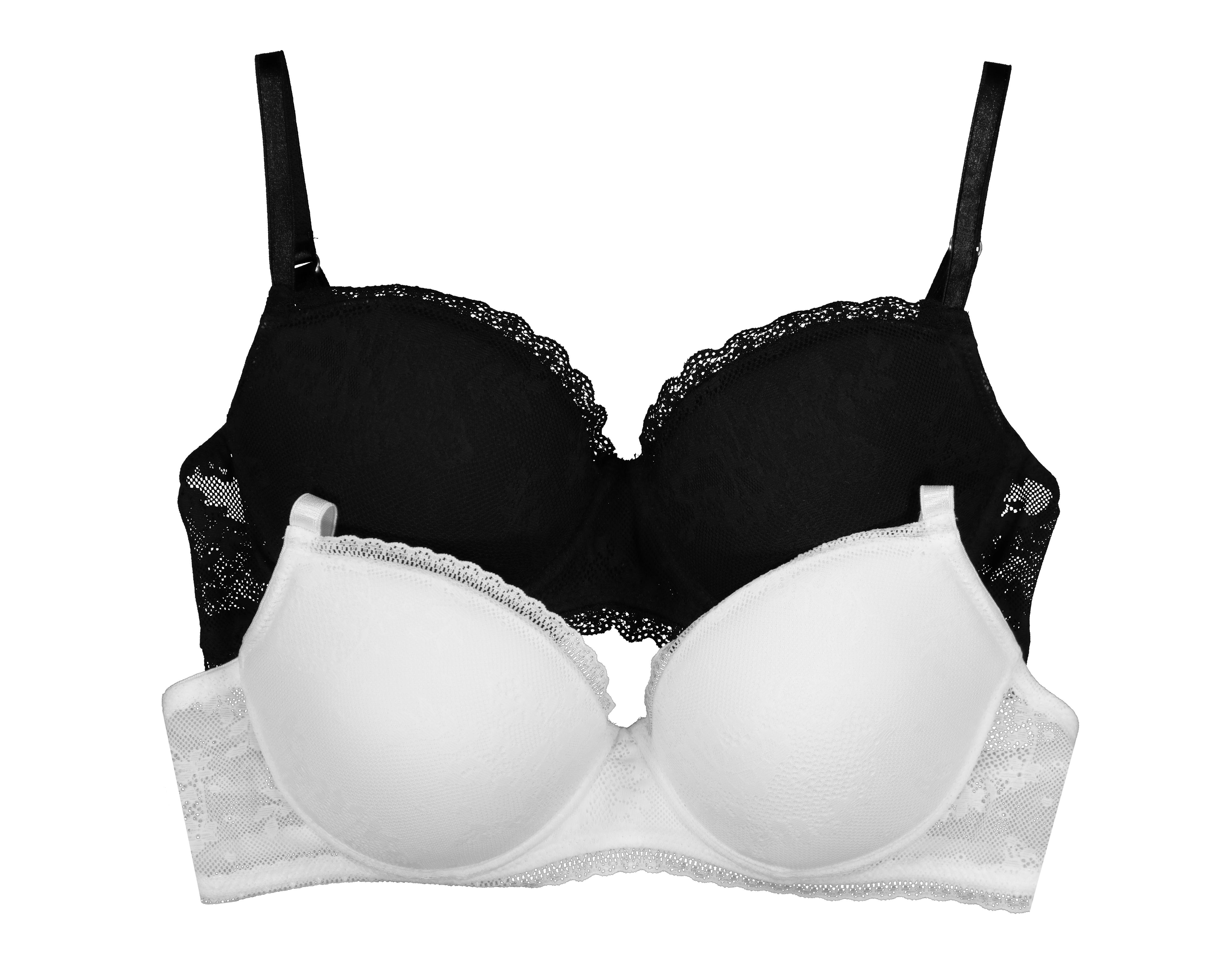 Brasier con Encaje Princesse de Luxe Copa Completa para Mujer 2 Pack
