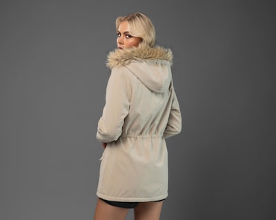 Foto 3 | Chamarra Bebe Beige con Capucha