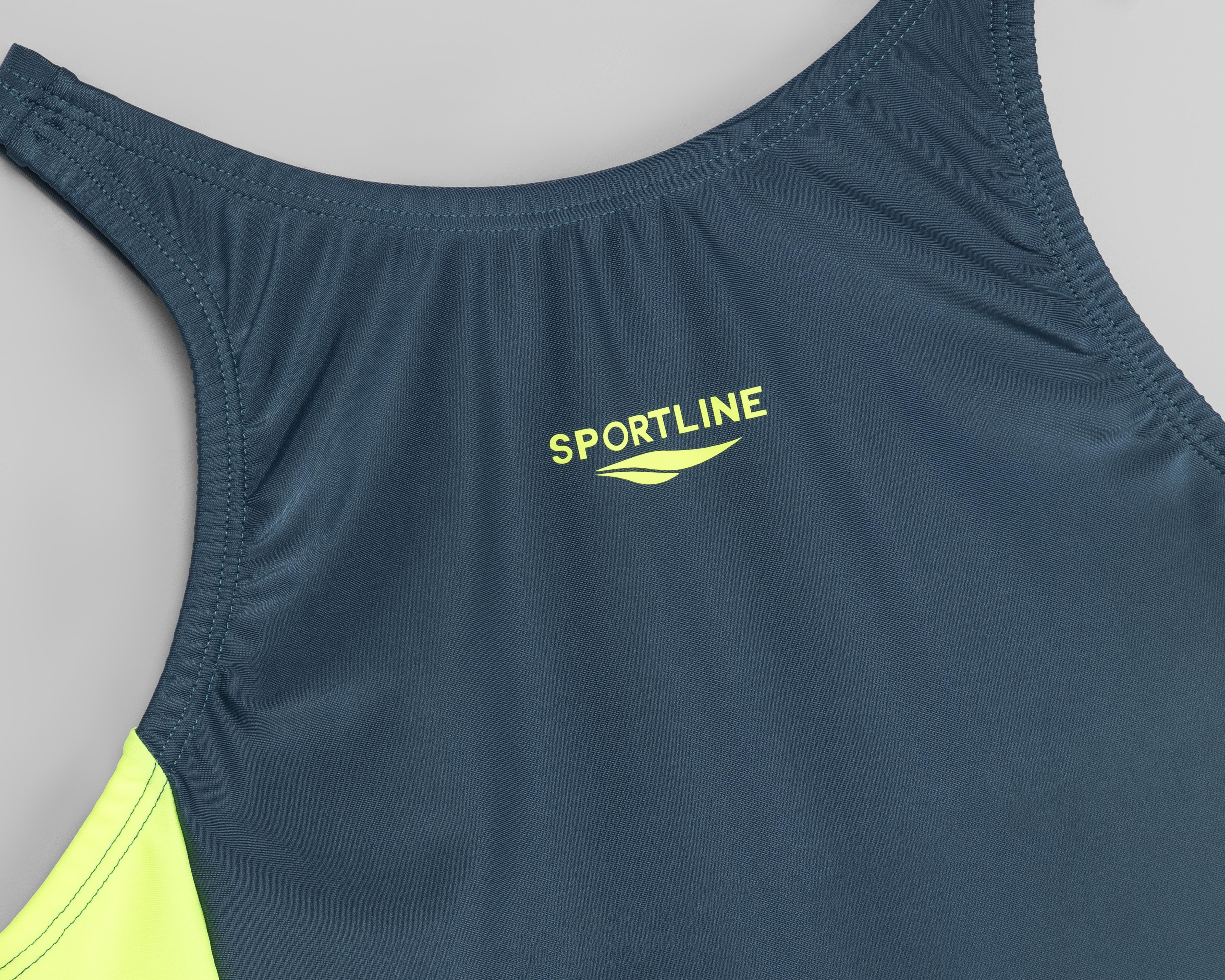 Foto 4 pulgar | Traje de Baño Sportline Deportivo con Gorro