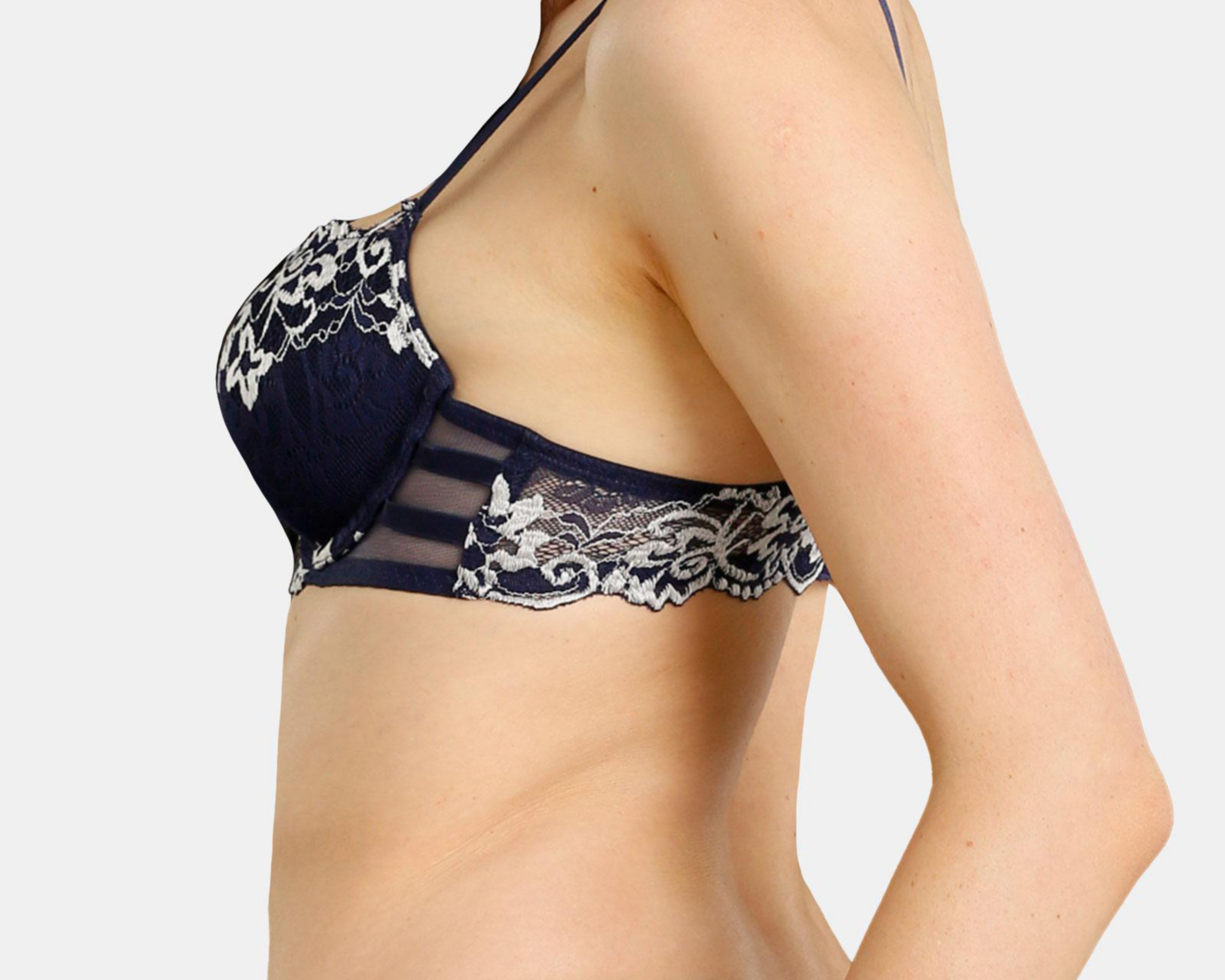 Foto 2 | Brasier con Encaje Vicky Form Copa Completa para Mujer