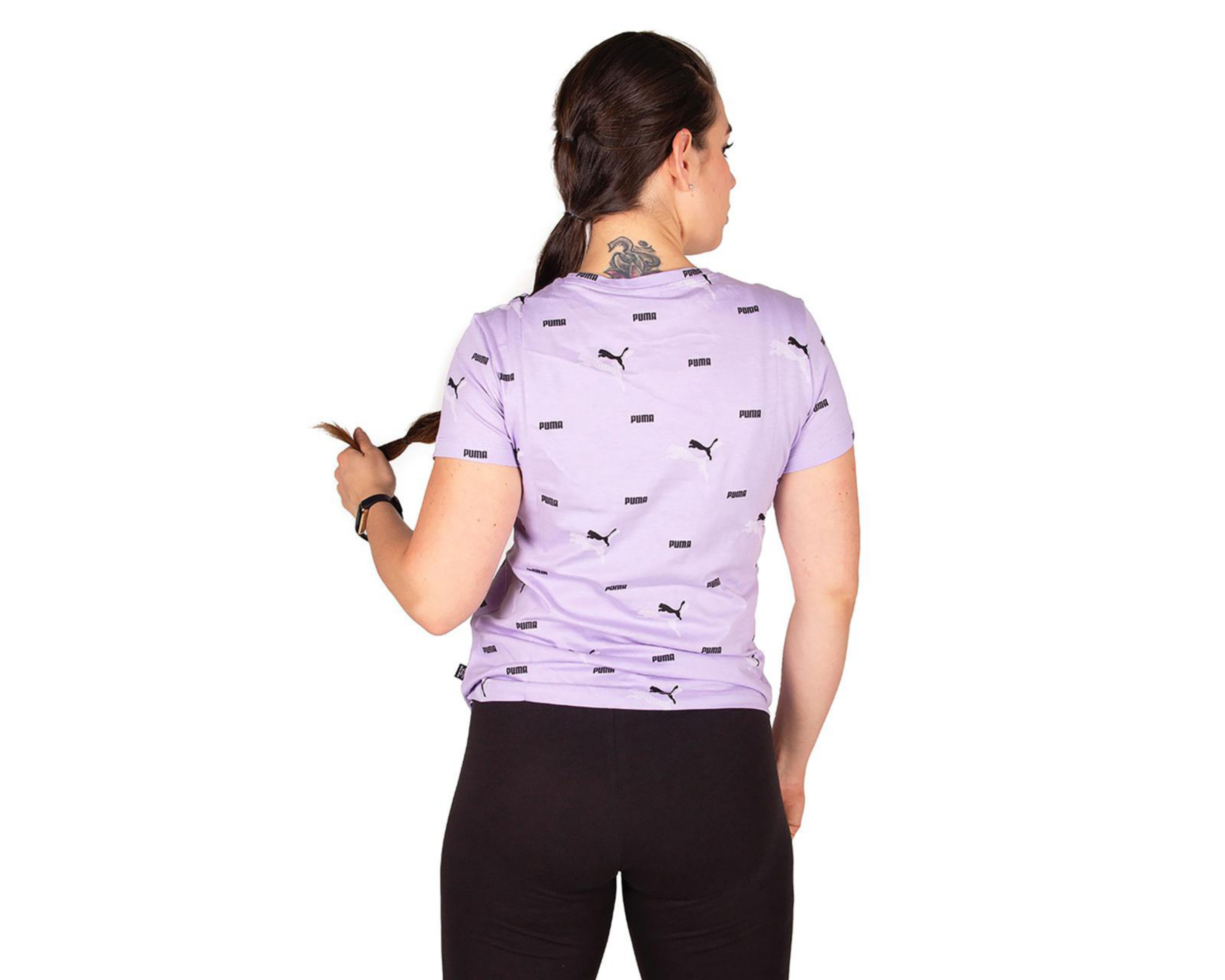 Foto 4 pulgar | Playera de Entrenamiento Puma con Estampado para Mujer