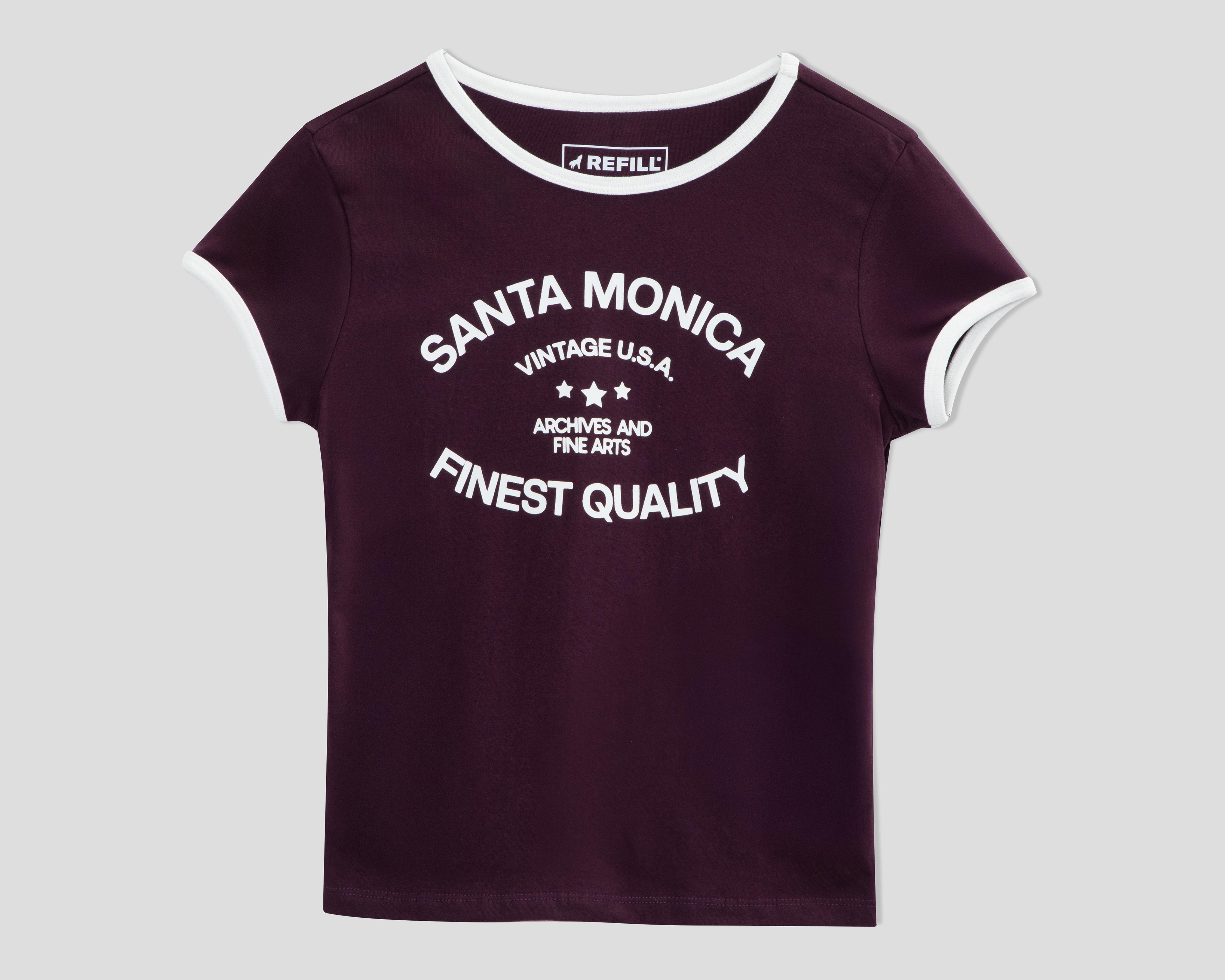 Playera Manga Corta Refill para Mujer $149