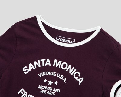 Foto 3 | Playera Manga Corta Refill para Mujer