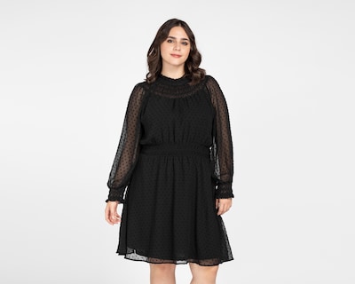 Foto 7 | Vestido 18 Forever Casual Manga Larga con Cuello Alto