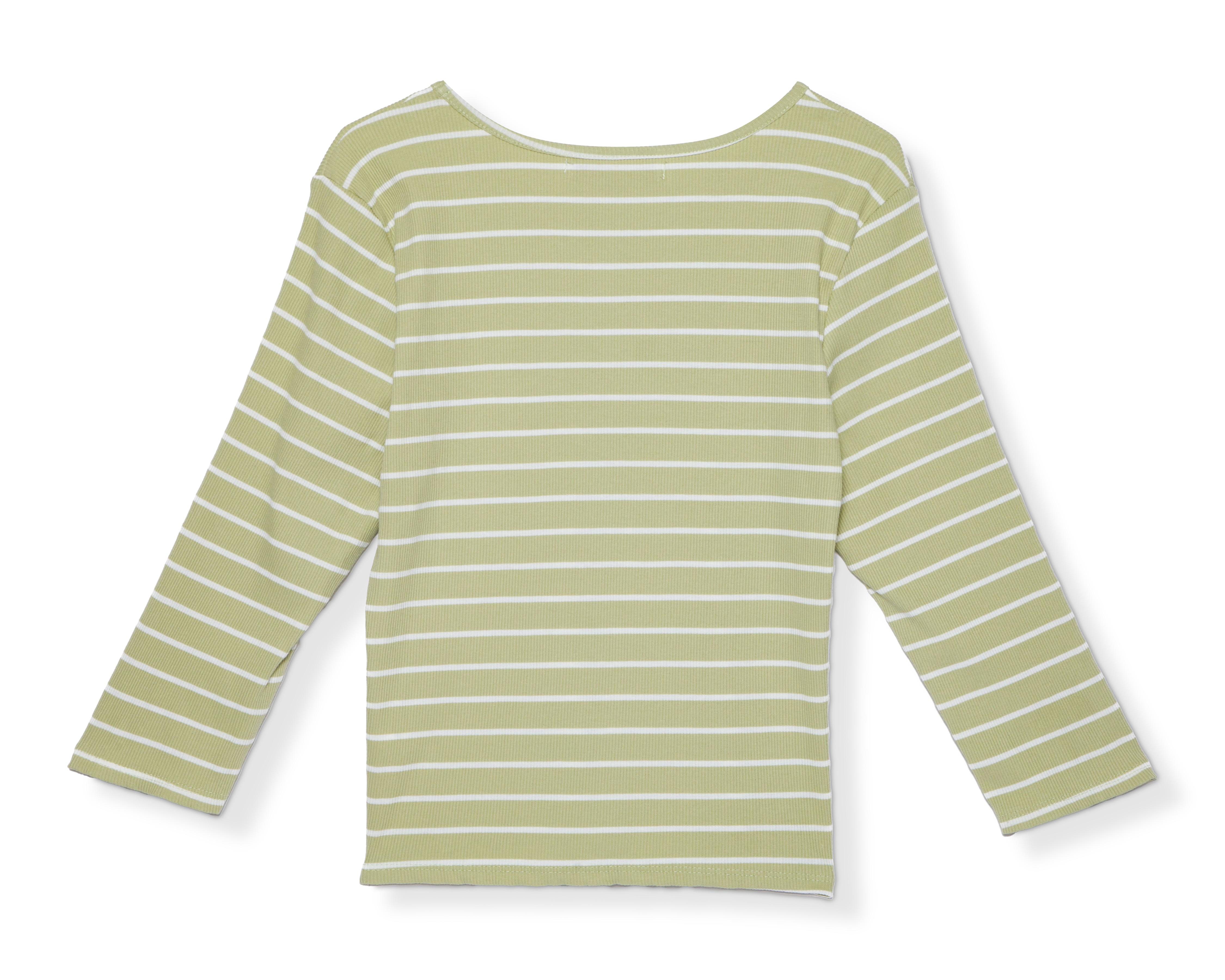 Foto 3 pulgar | Playera con Cuello Redondo Refill Juvenil