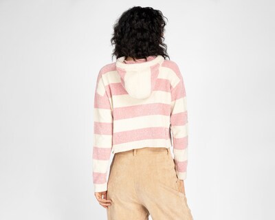 Foto 3 | Sudadera 18 Forever con Capucha a Rayas
