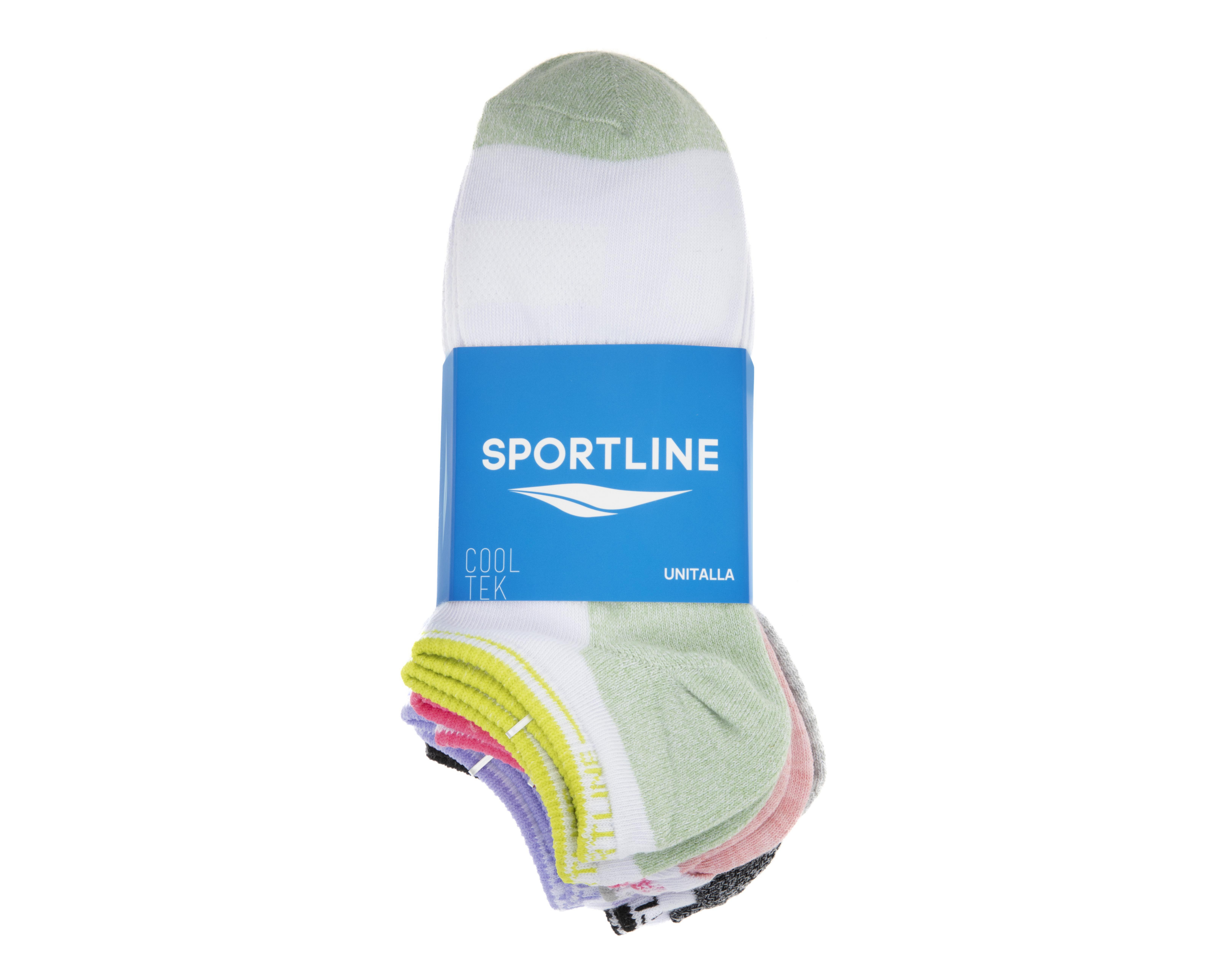 Foto 4 pulgar | Calcetas Deportivas Tines Sportline para Mujer 5 Pares