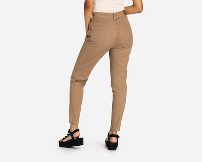 Foto 3 | Jeans Refill Skinny Fit Caqui