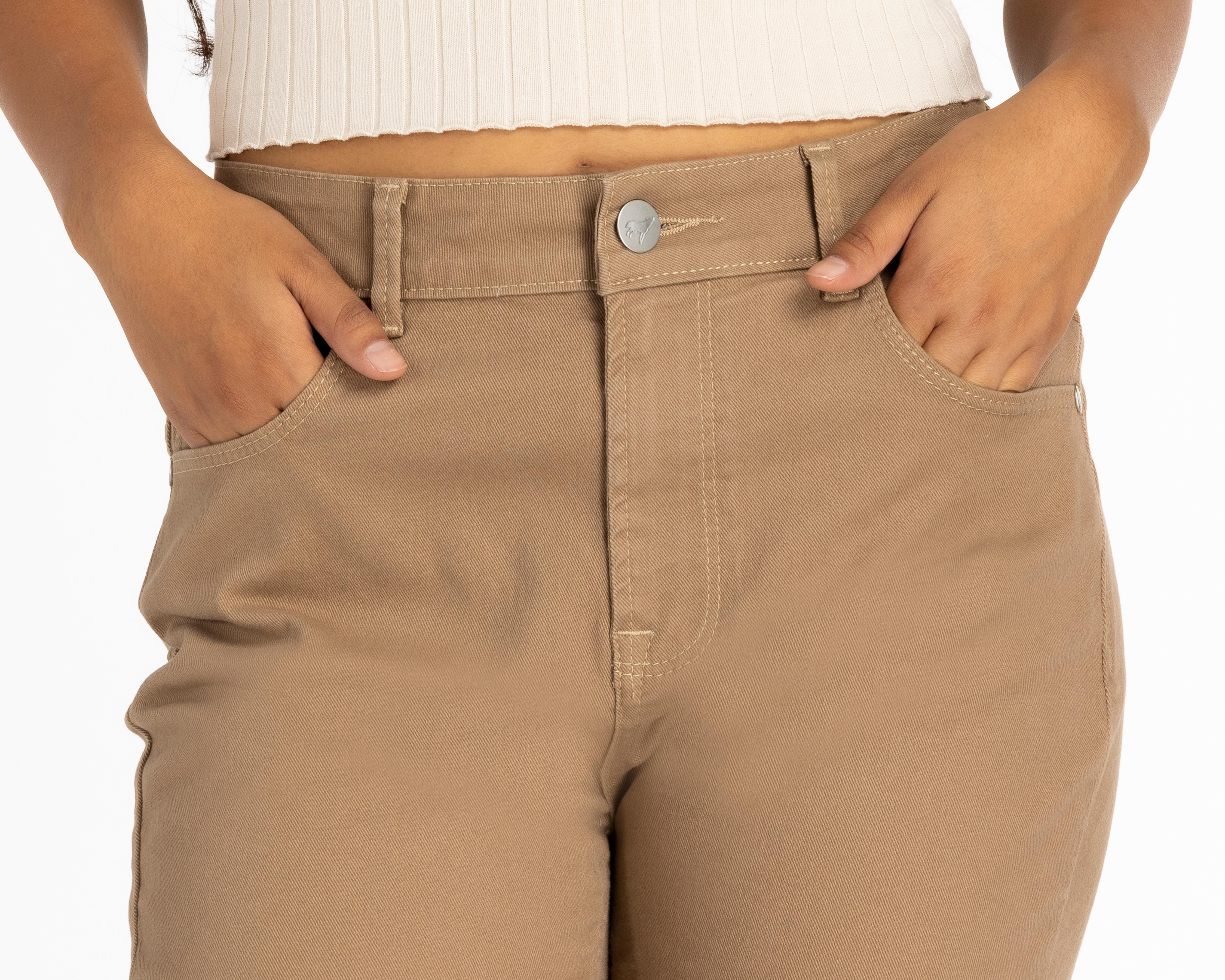 Foto 4 | Jeans Refill Skinny Fit Caqui