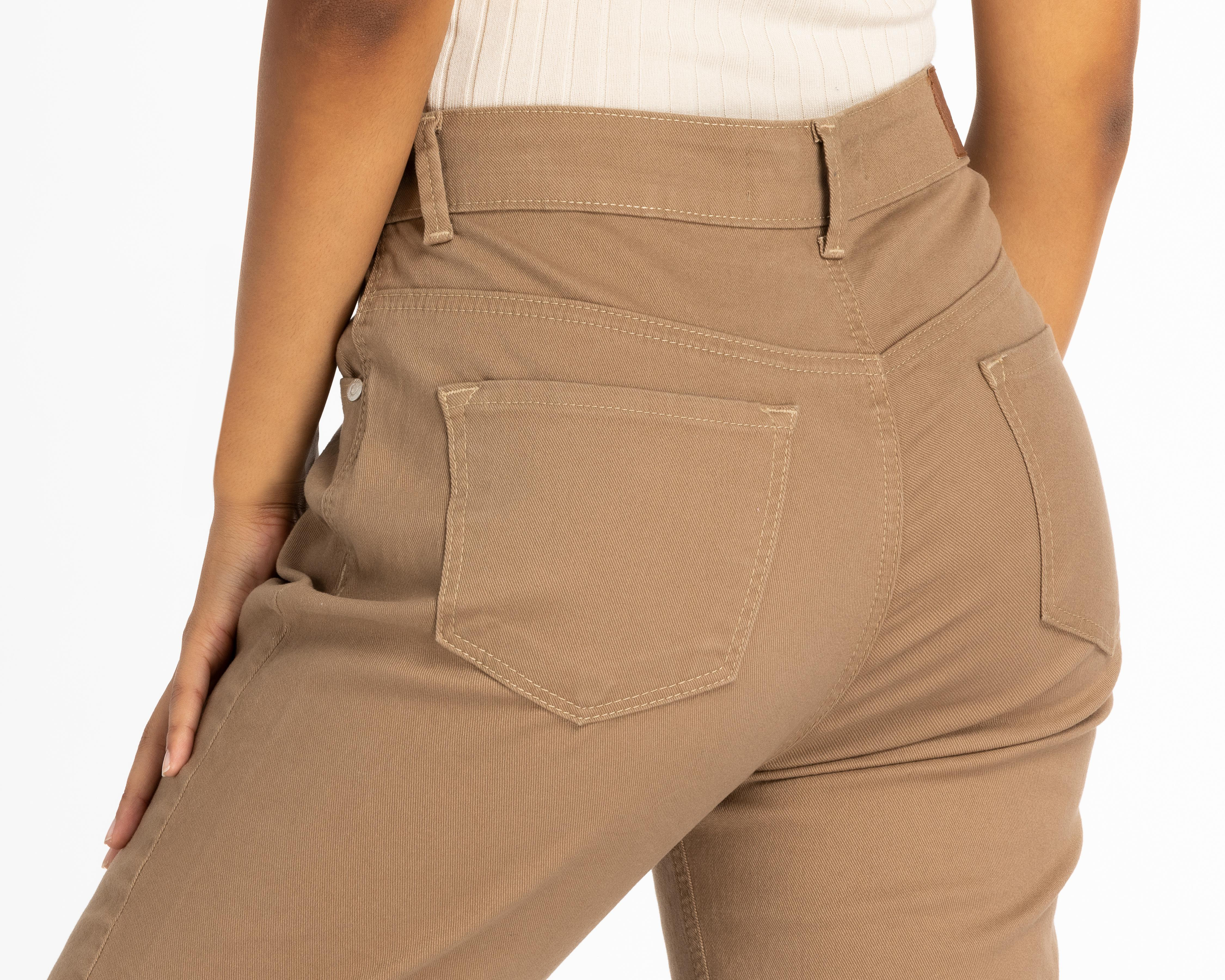 Foto 6 pulgar | Jeans Refill Skinny Fit Caqui