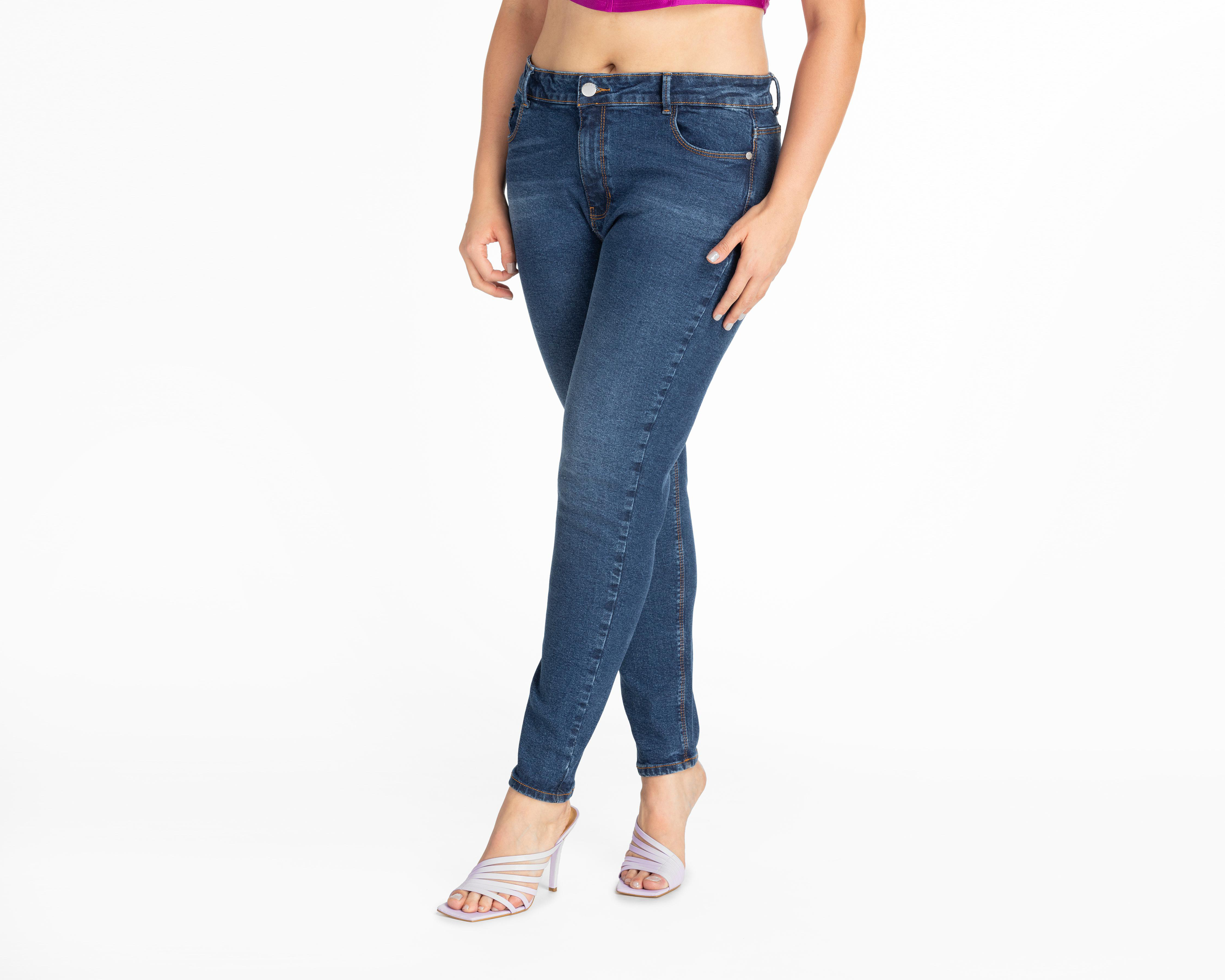 Foto 5 pulgar | Jeans Bebe Skinny