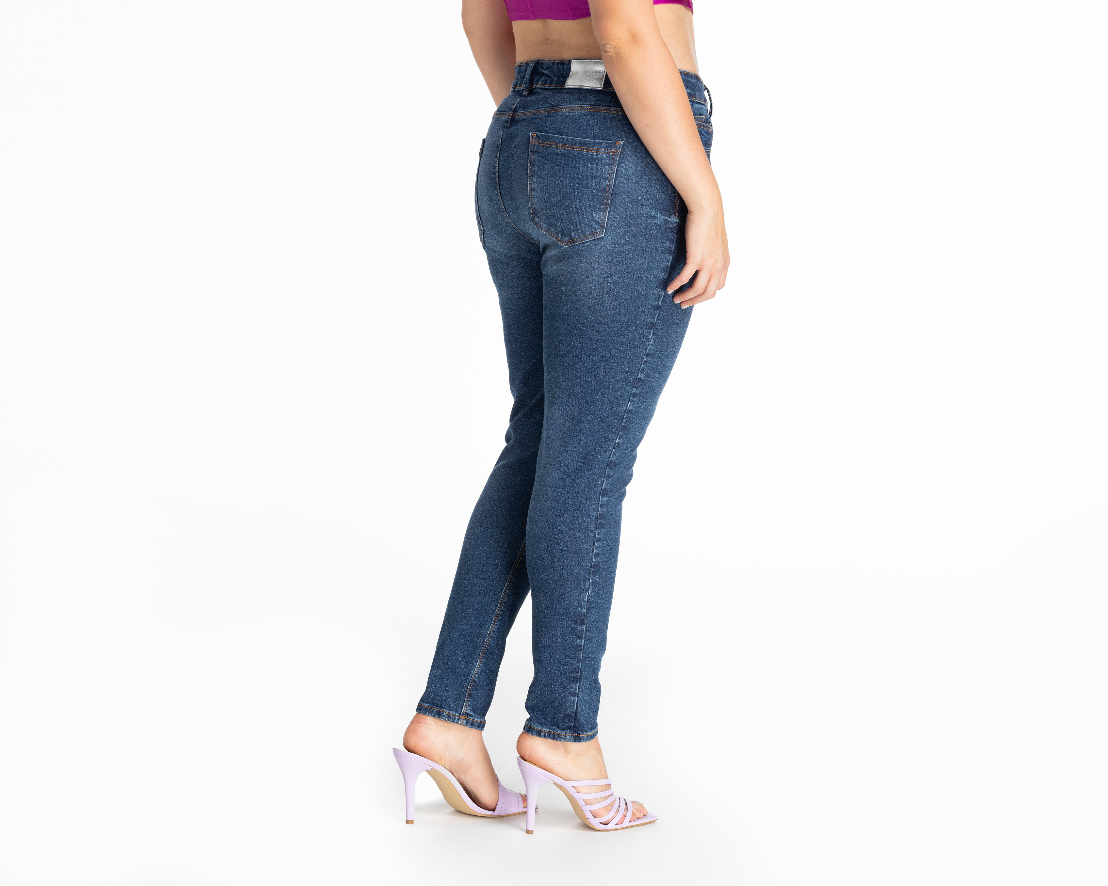 Foto 7 pulgar | Jeans Bebe Skinny