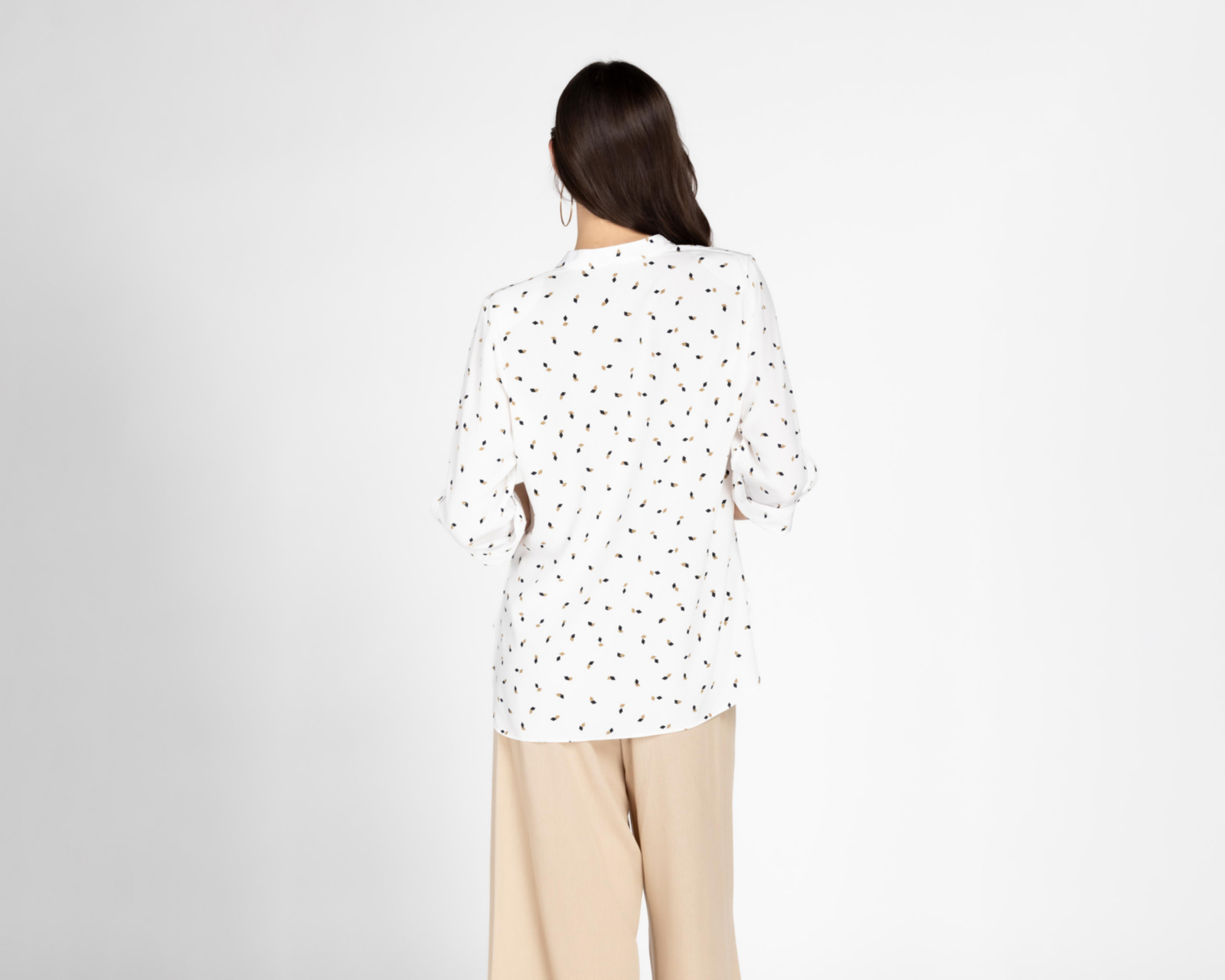 Foto 4 pulgar | Blusa Paloma Manga 3/4 Estampada
