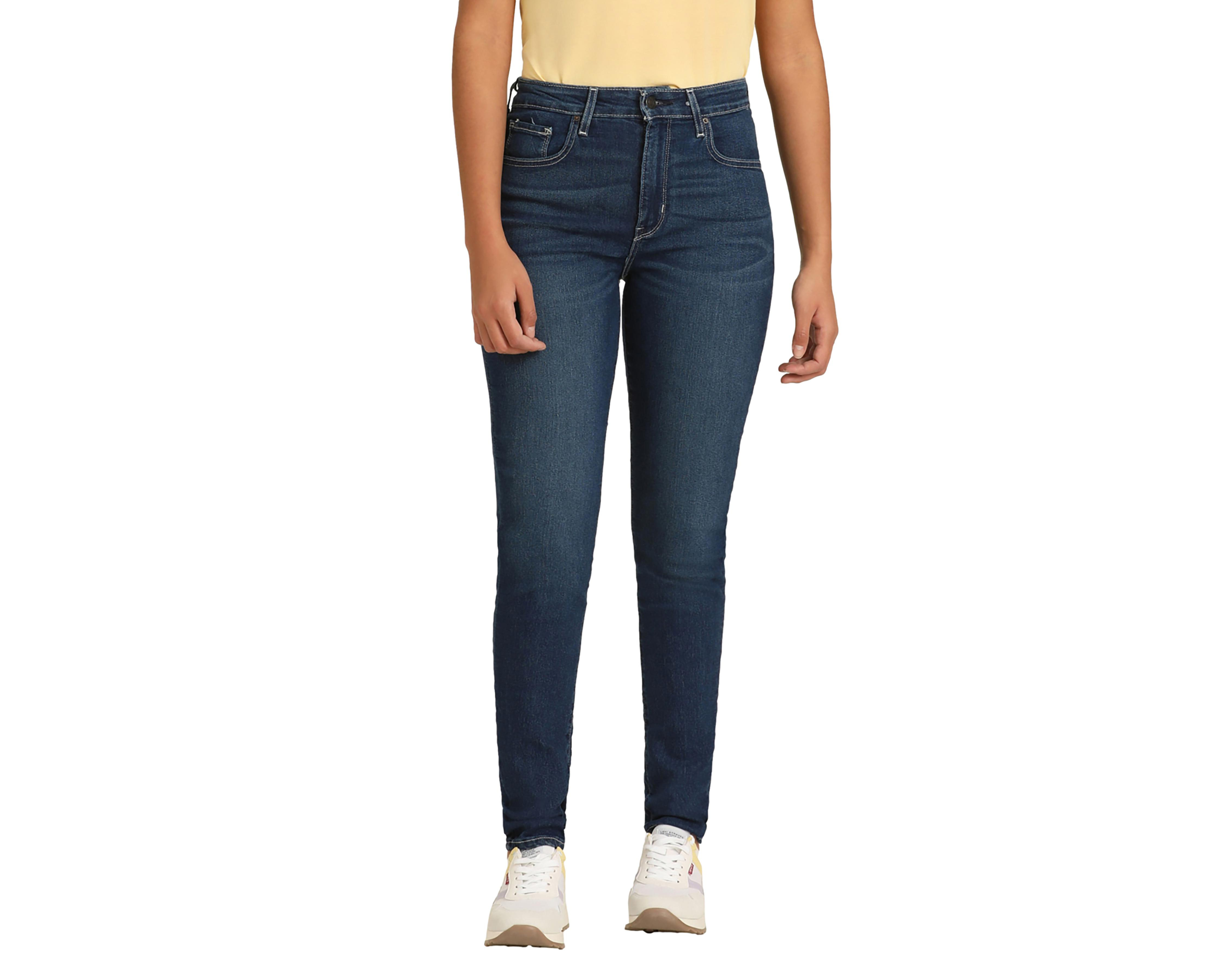 Jeans Levi's 721 High Rise Skinny con Deslavado