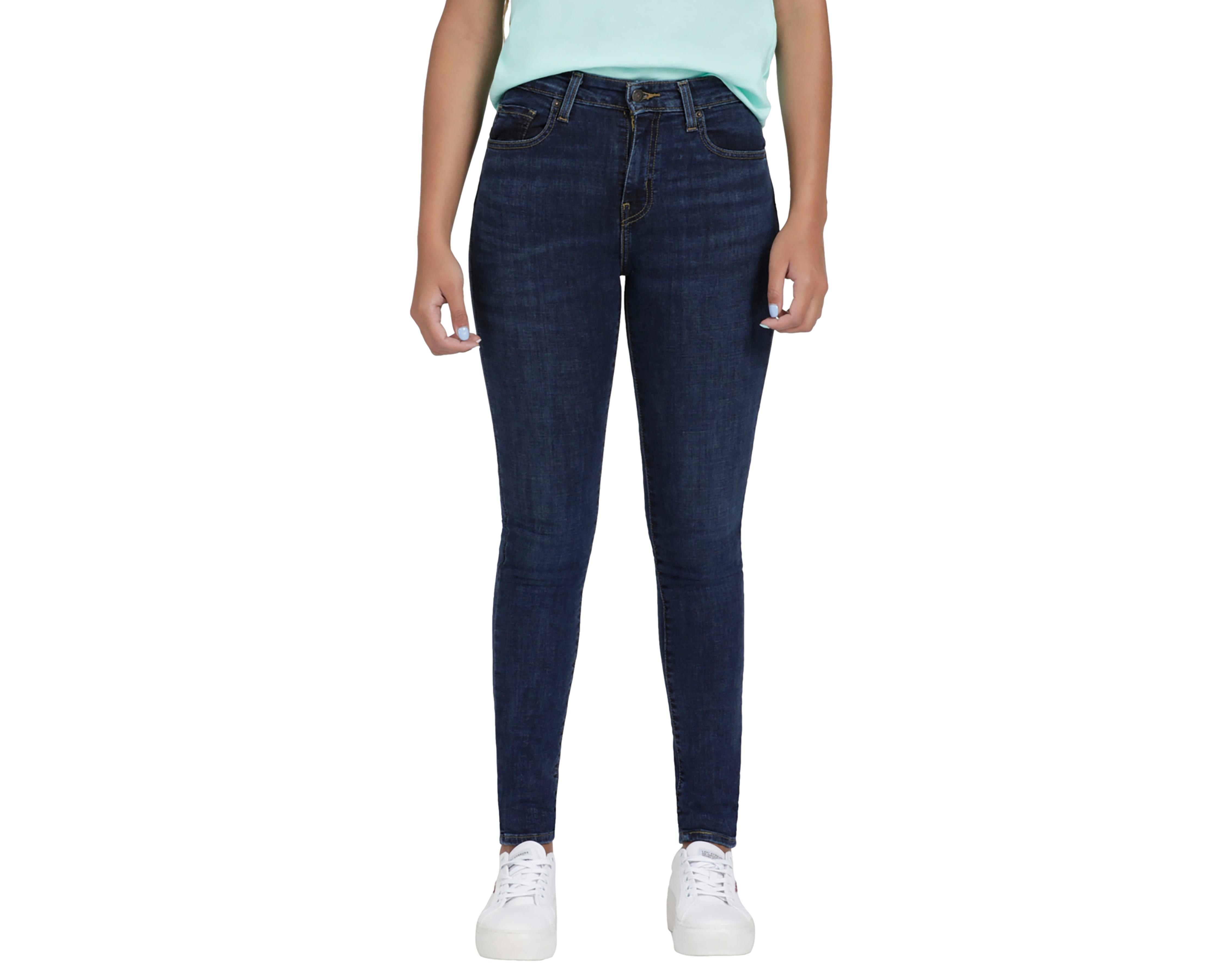 Foto 2 pulgar | Jeans Levi's 721 High Rise Skinny Azul