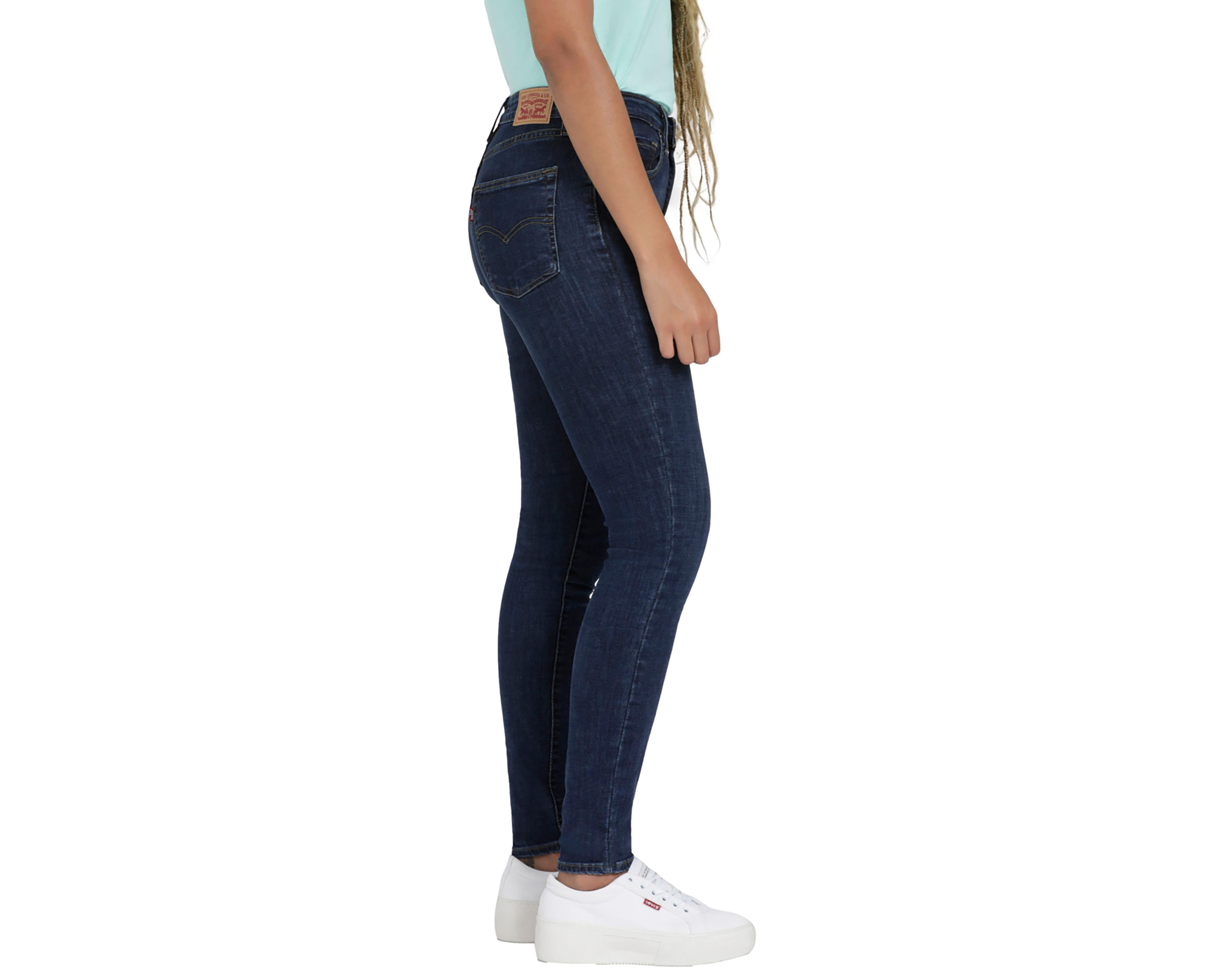 Foto 4 pulgar | Jeans Levi's 721 High Rise Skinny Azul