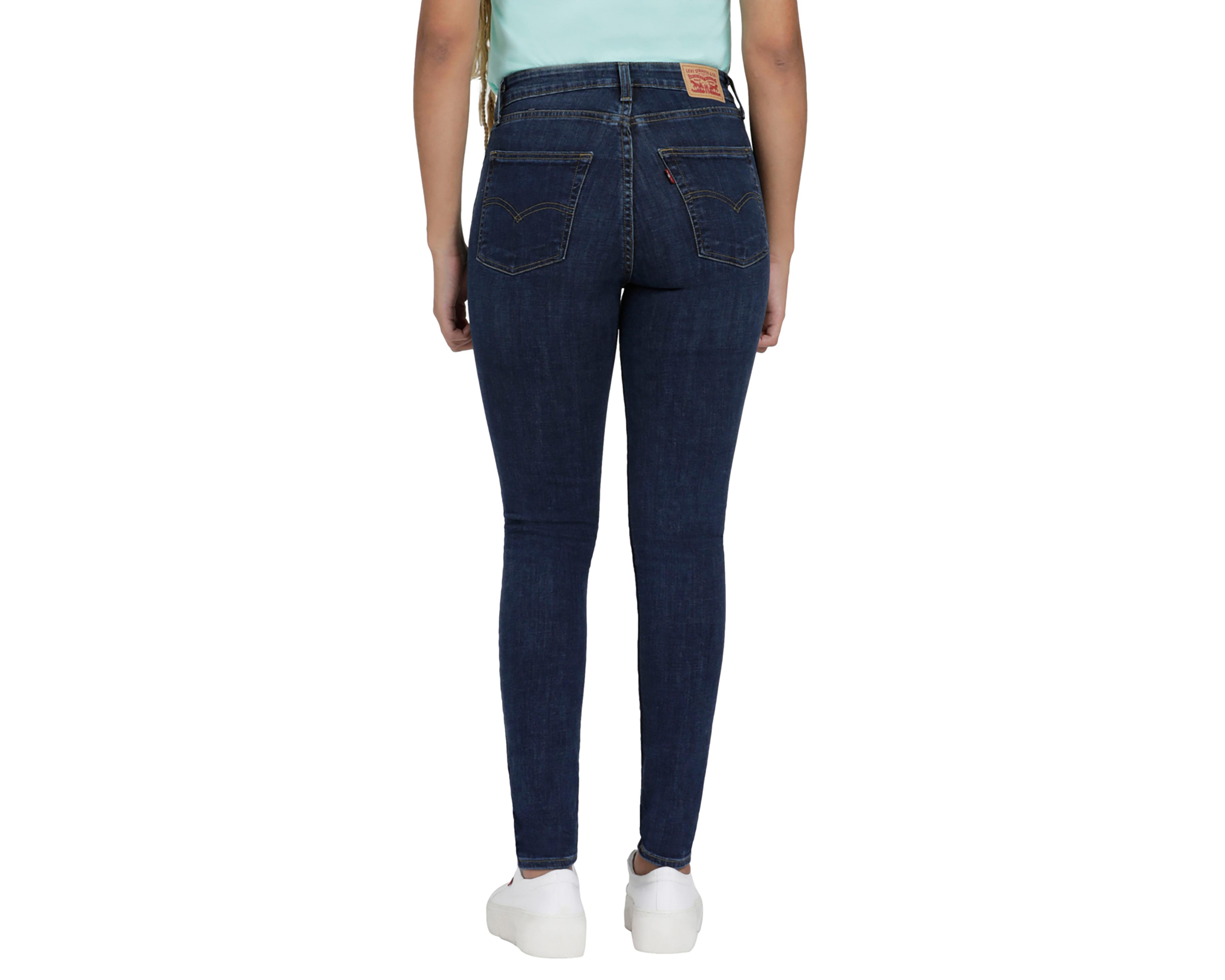 Foto 5 pulgar | Jeans Levi's 721 High Rise Skinny Azul