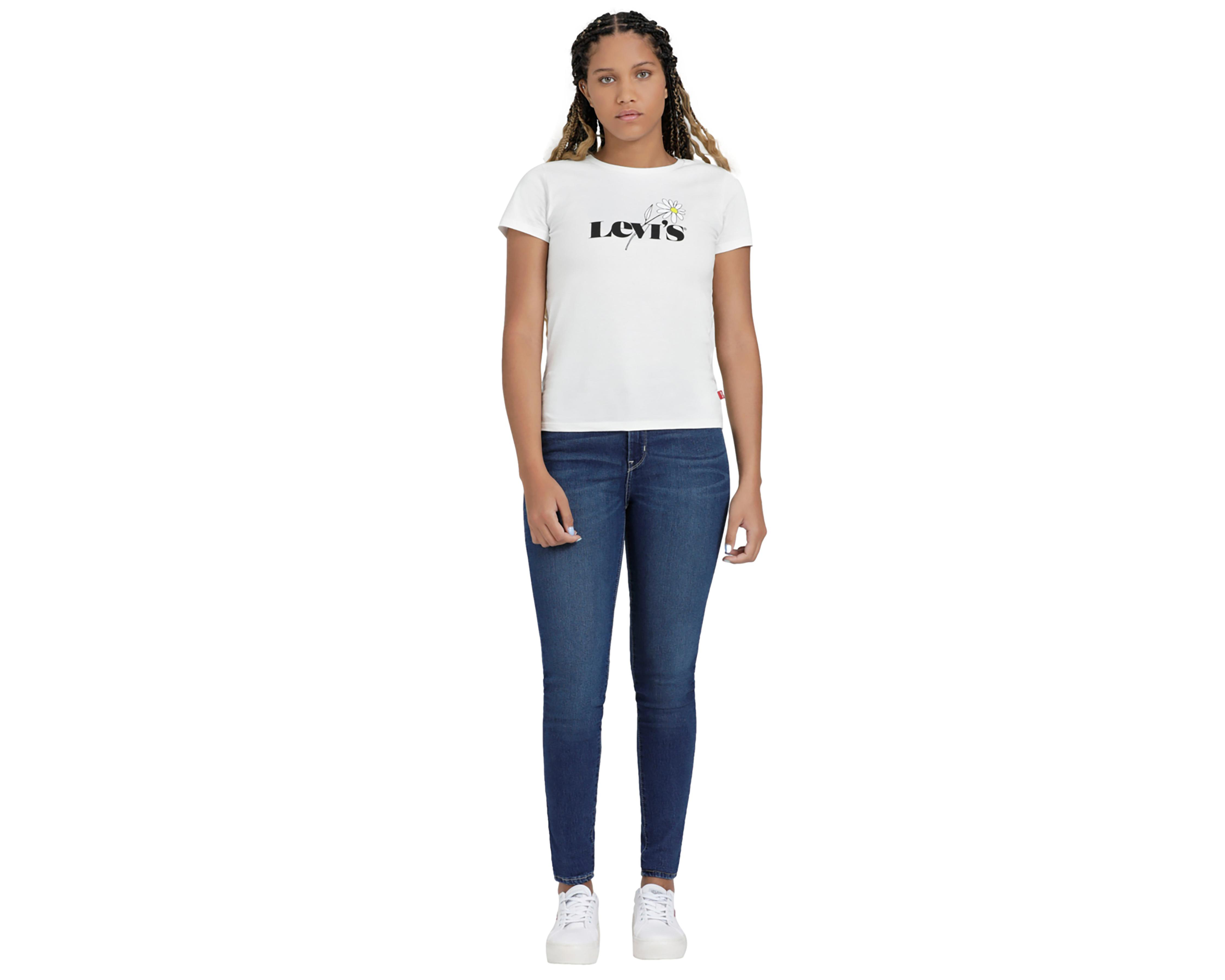 Jeans Levi's 720 High Rise Super Skinny con Deslavado