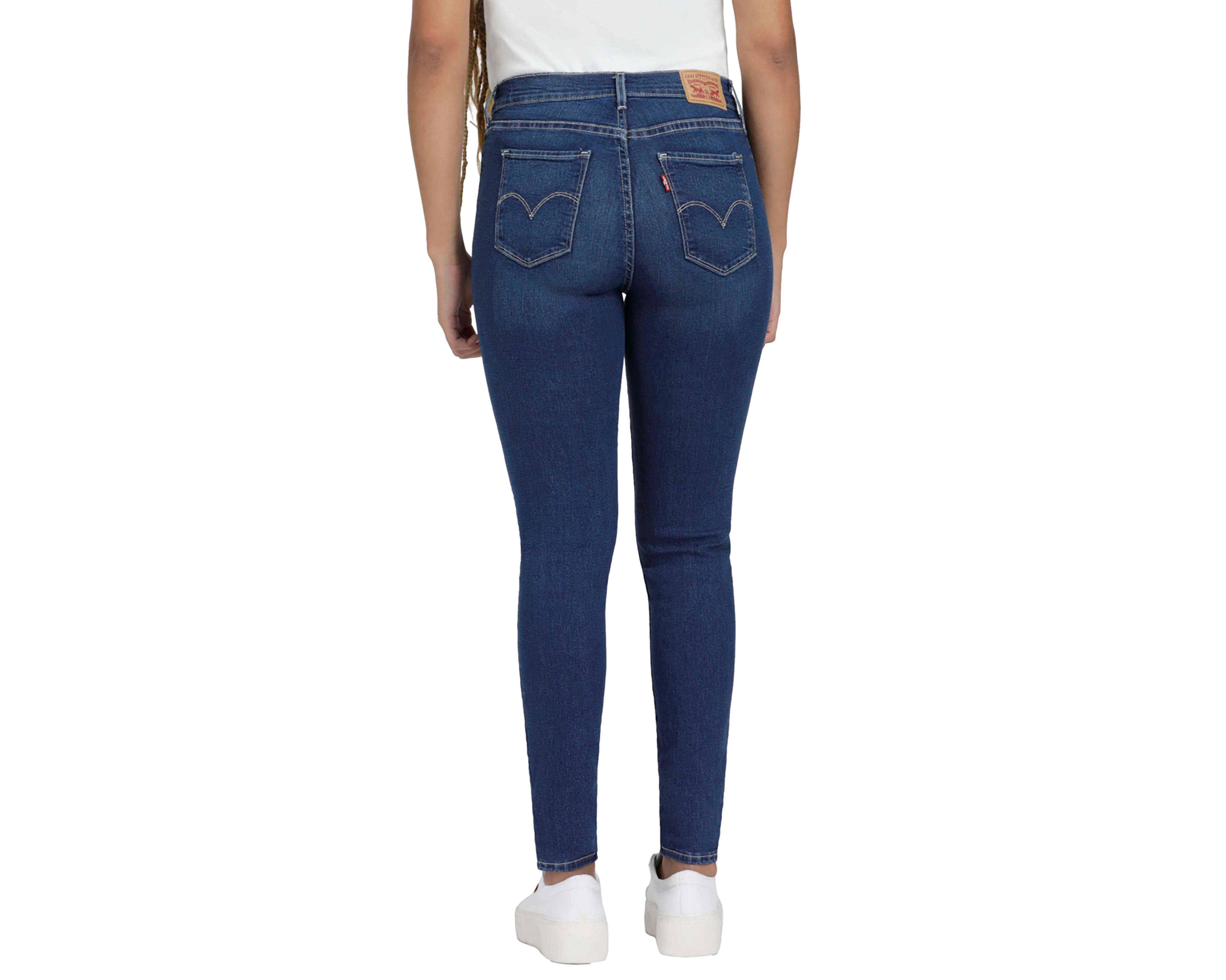 Foto 5 pulgar | Jeans Levi's 720 High Rise Super Skinny con Deslavado