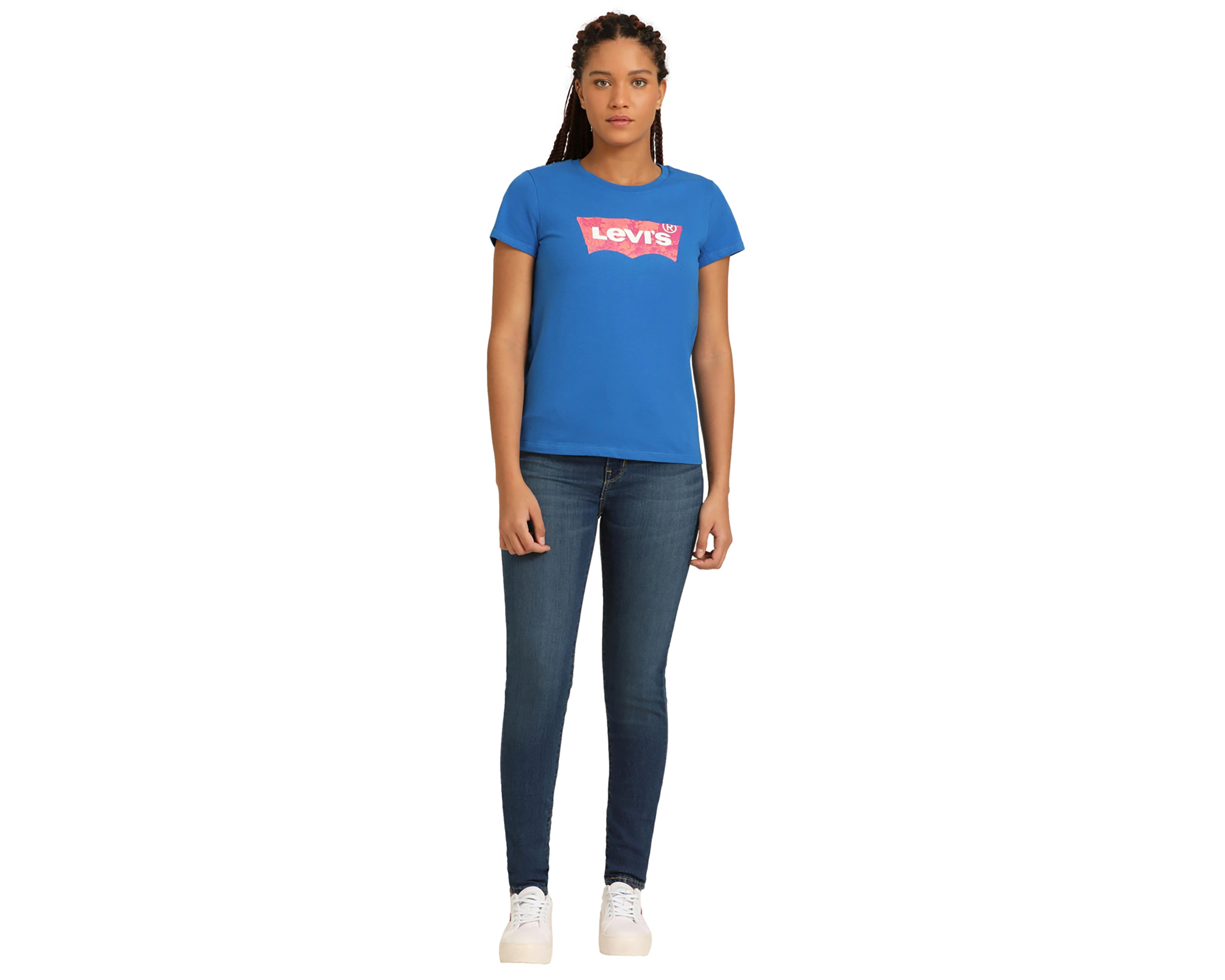Jeans Levi's 720 High Rise Super Skinny con Deslavado