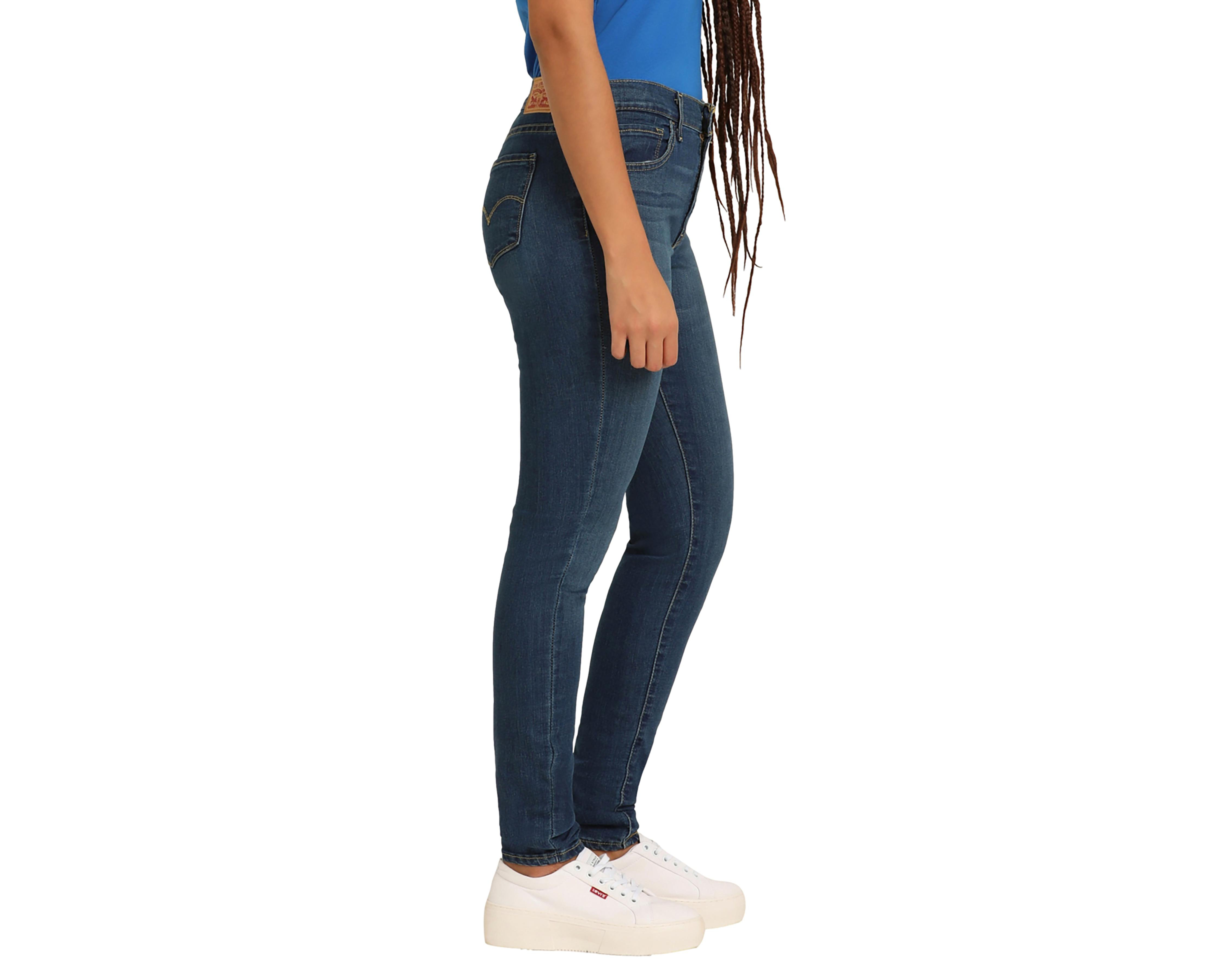 Foto 3 | Jeans Levi's 720 High Rise Super Skinny con Deslavado