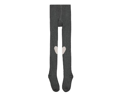 Foto 1 | Mallas Grises para Niña con Estampado de Corazón