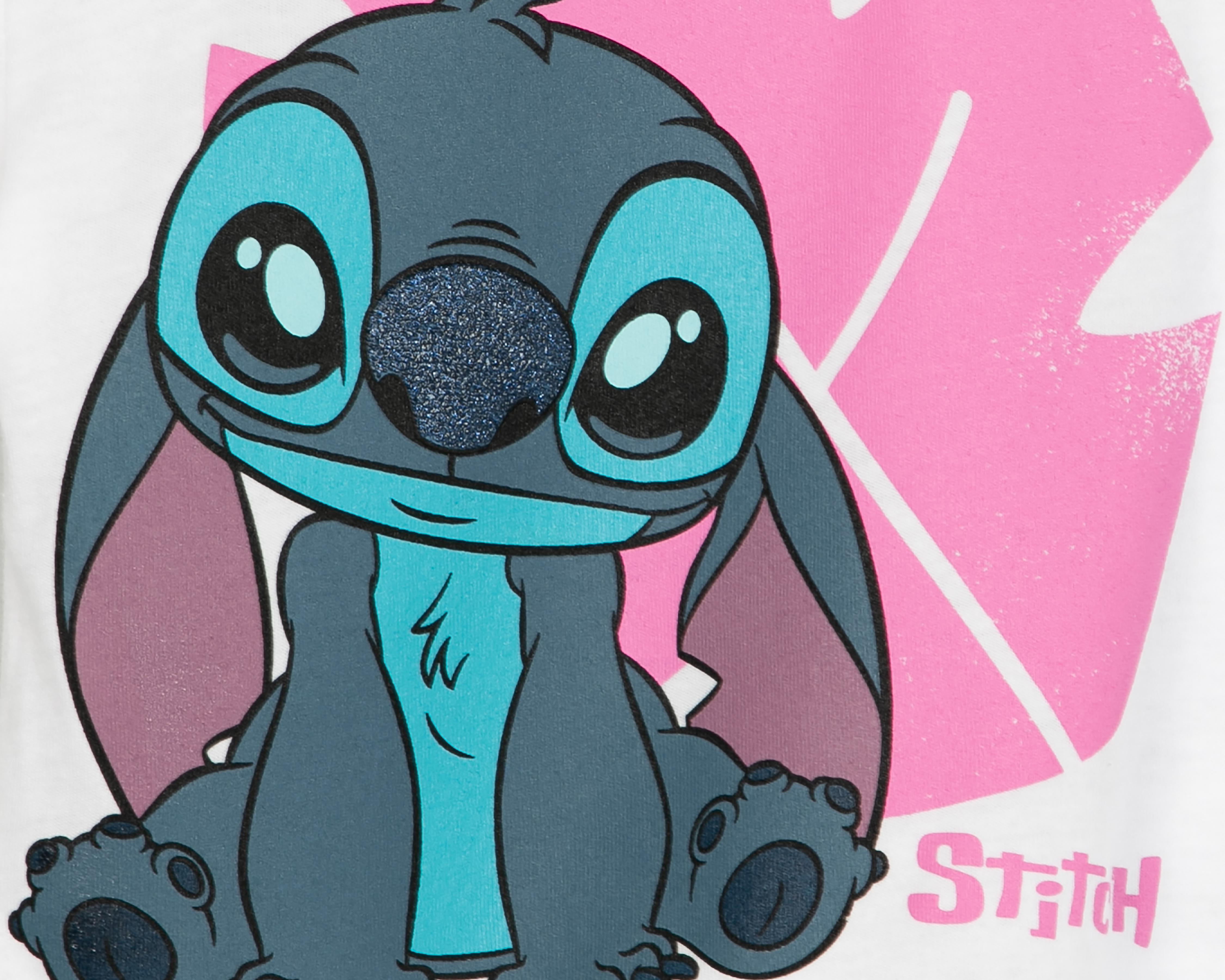 Foto 4 pulgar | Playera Stitch Disney para Niña