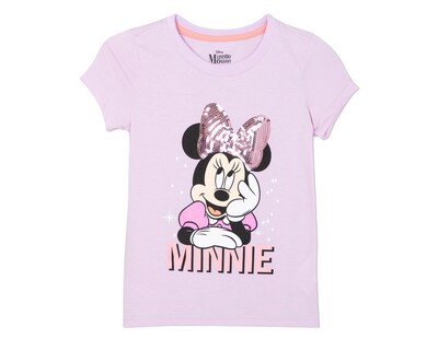 Foto 1 | Playera Disney Minnie Mouse Manga Corta para Niña