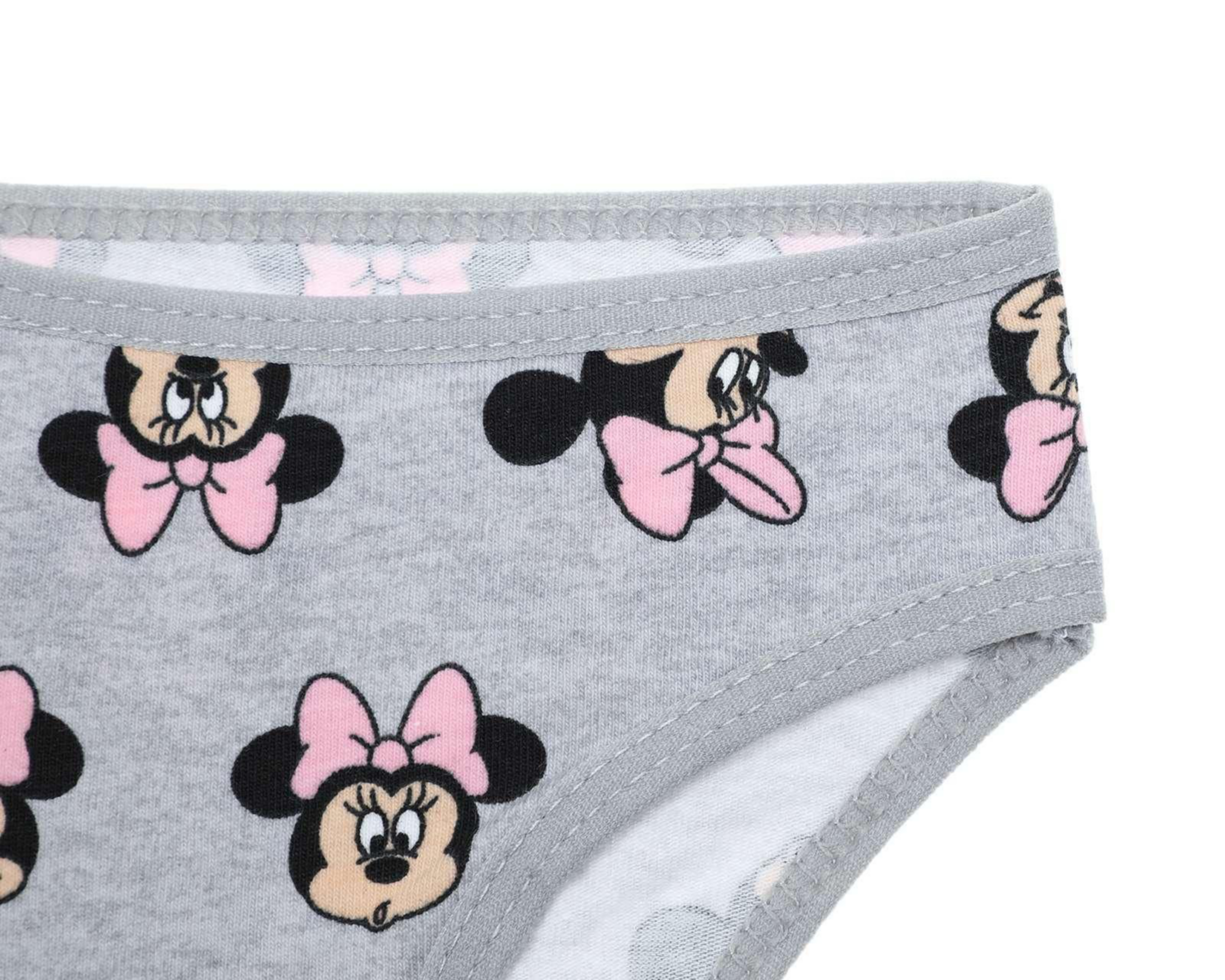 Foto 6 pulgar | Pantaleta Disney Minnie Mouse para Niña 3 Piezas