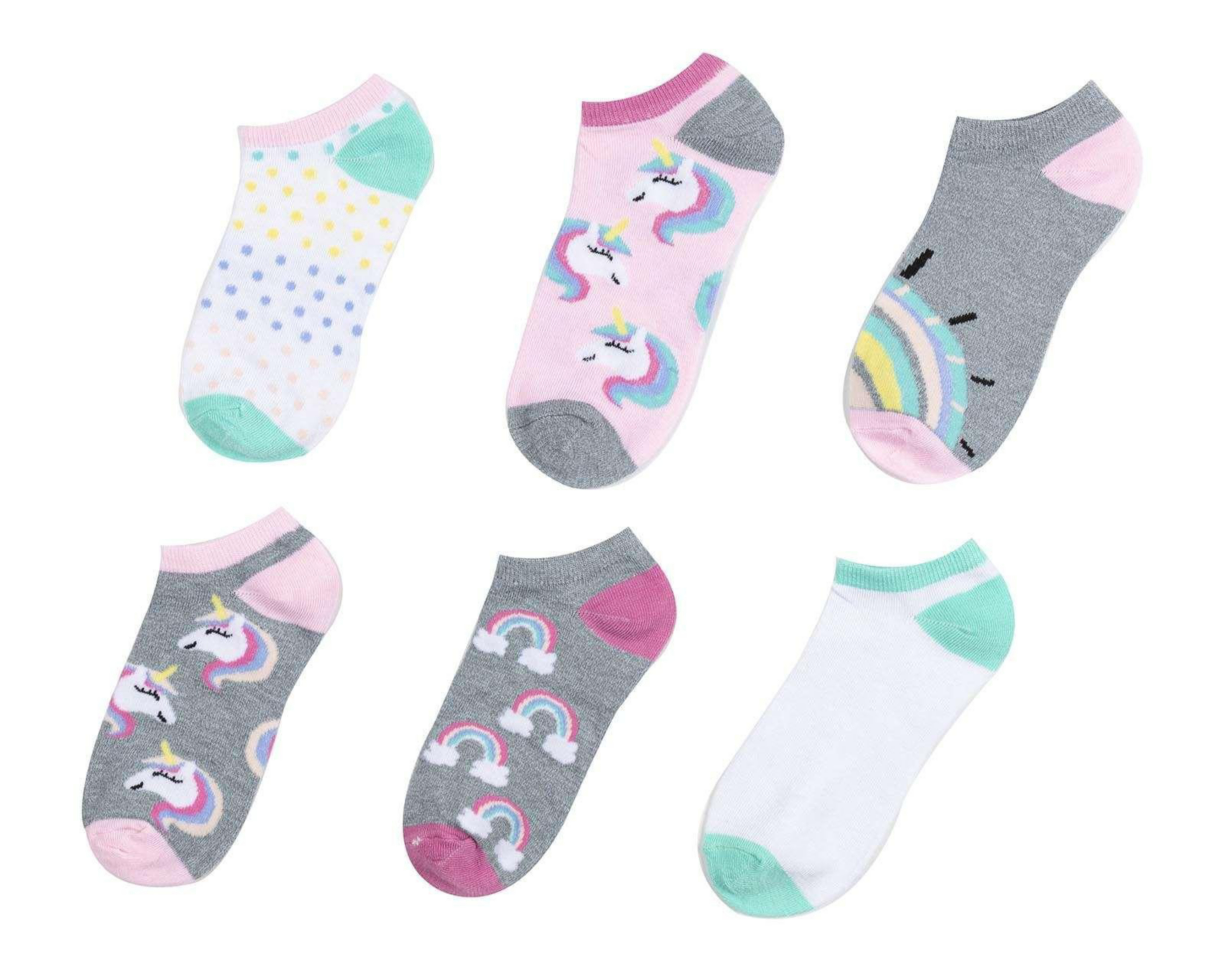 Calcetas Moda Girls Attitude para Niña 6 Pares $129
