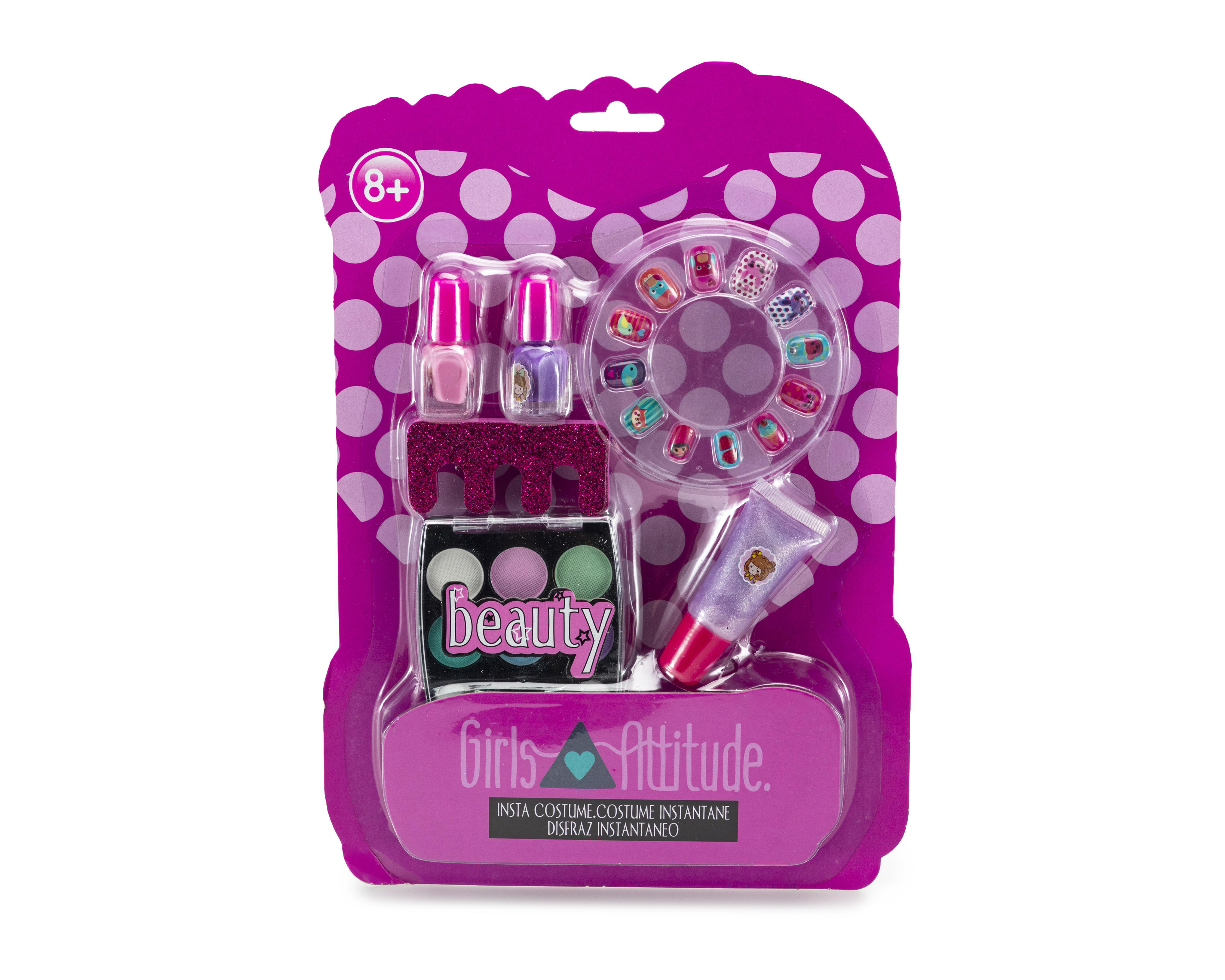 Foto 2 pulgar | Estuche de Uñas Girls Attitude Infantil