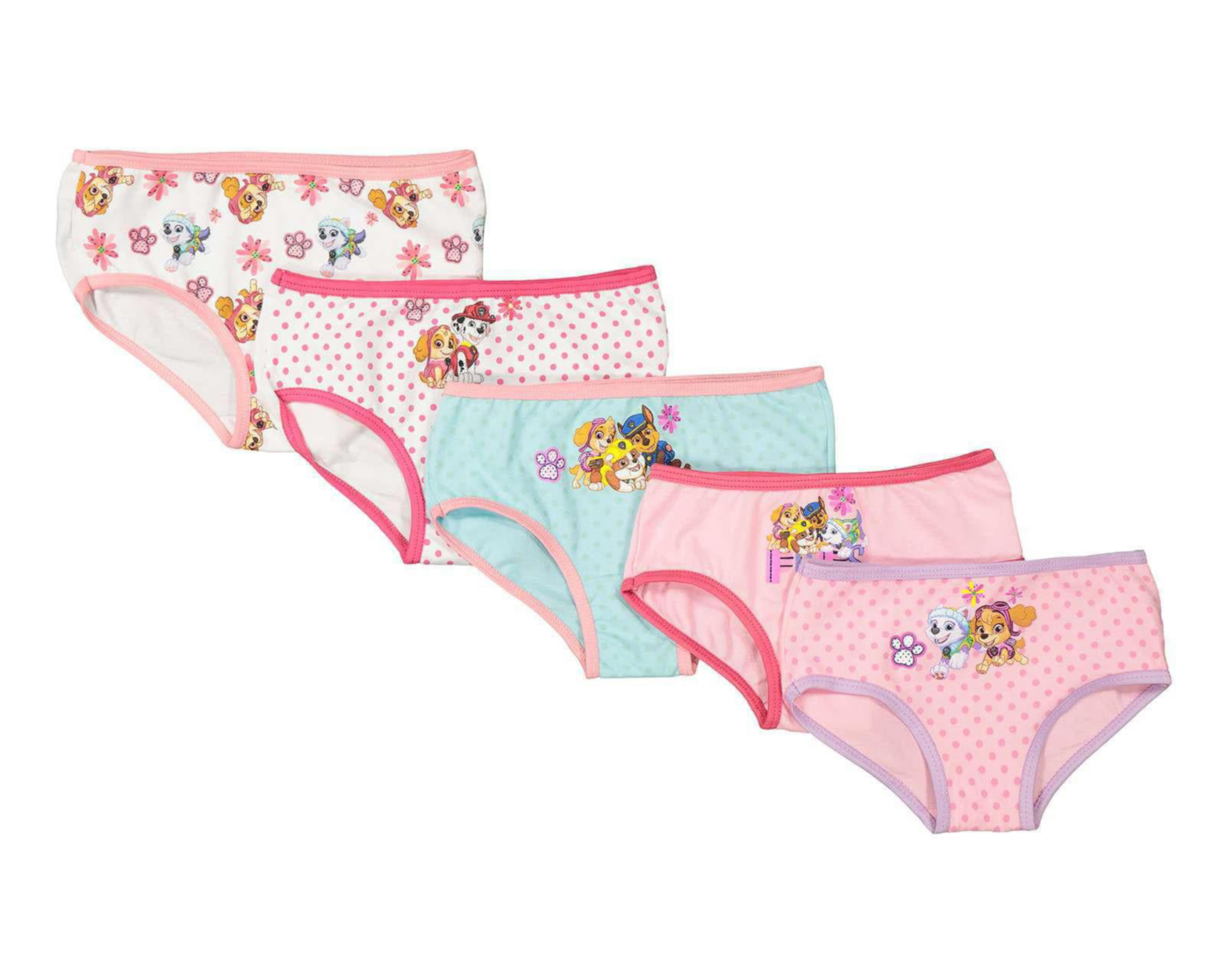 Pantaleta Paw Patrol para Niña 5 Piezas