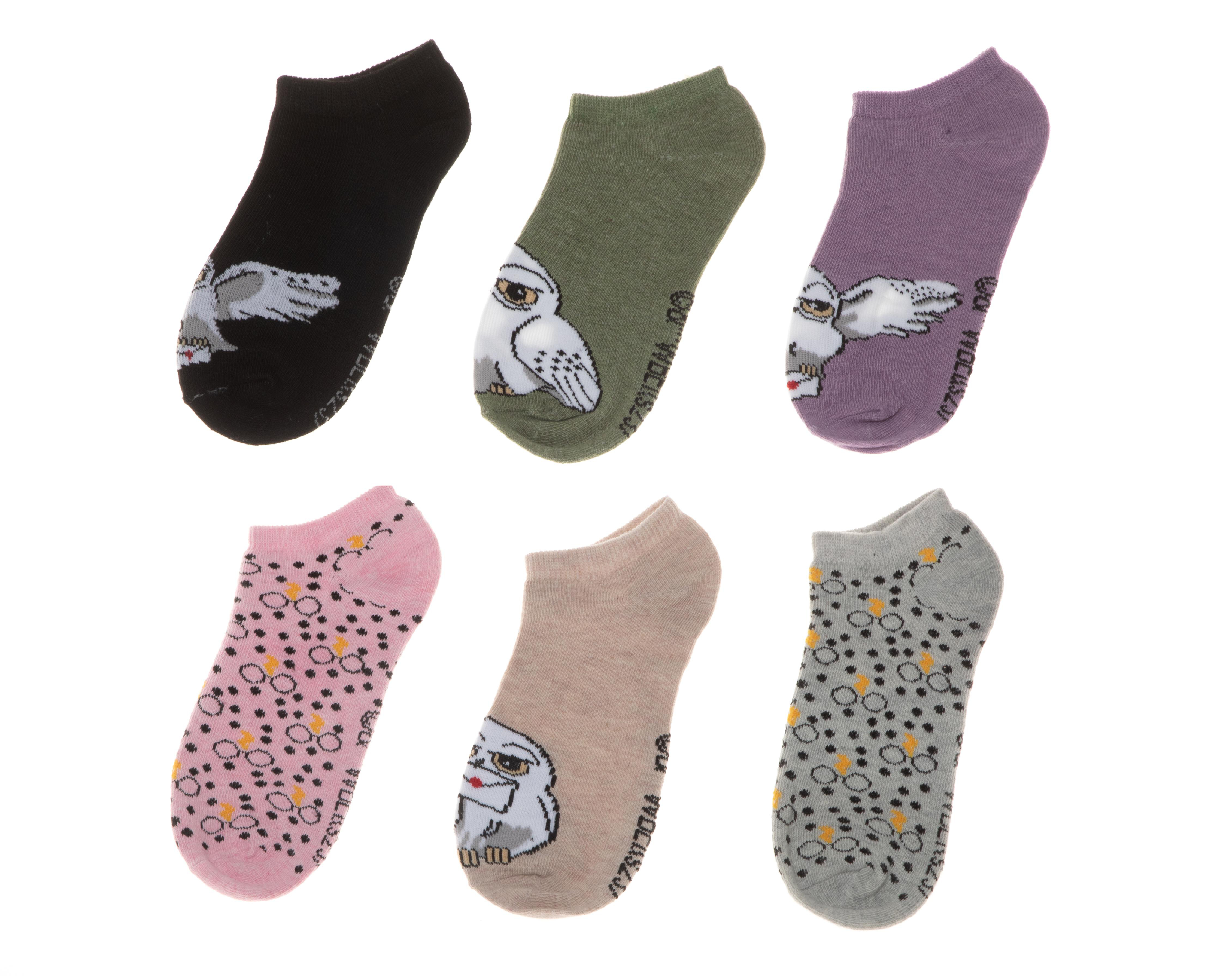 Calcetas Cortas Harry Potter para Niña 6 Pares