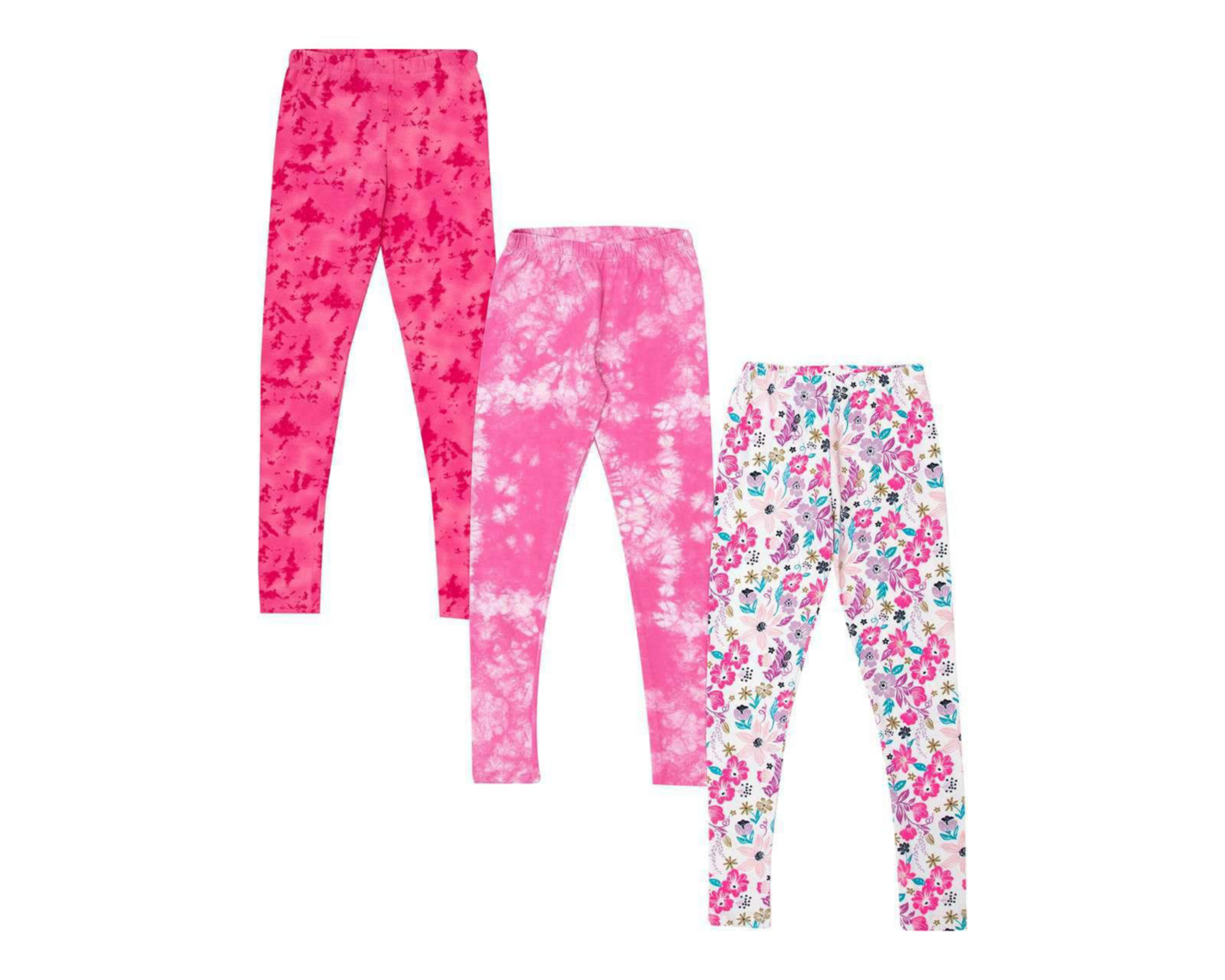 Leggings Girls Attitude para Niña 3 Piezas