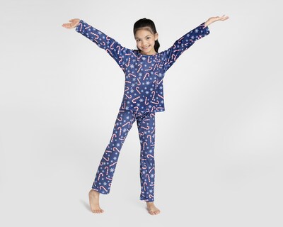 Foto 2 | Pijama Navideña Familia para Niña 3 Piezas