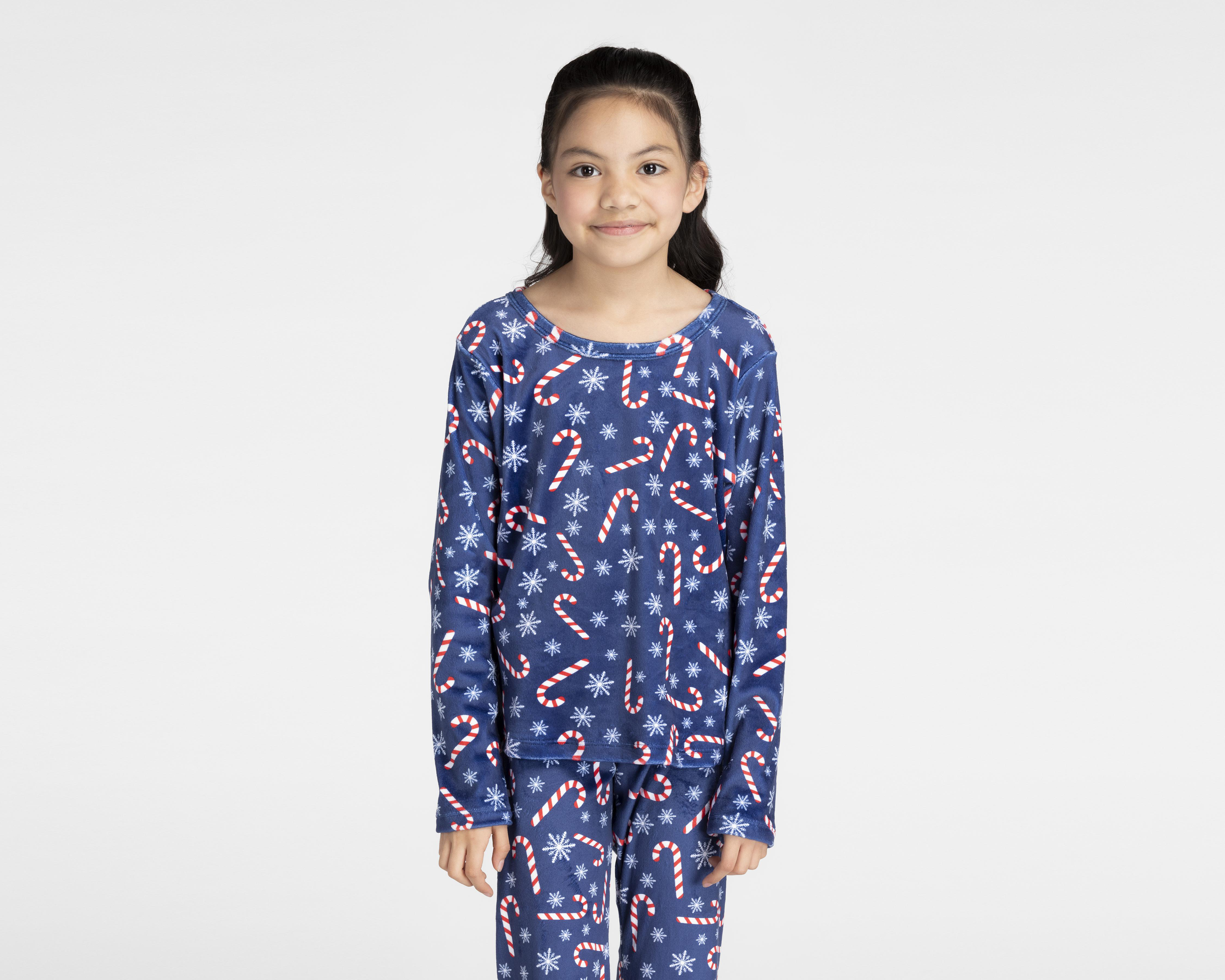 Foto 4 | Pijama Navideña Familia para Niña 3 Piezas