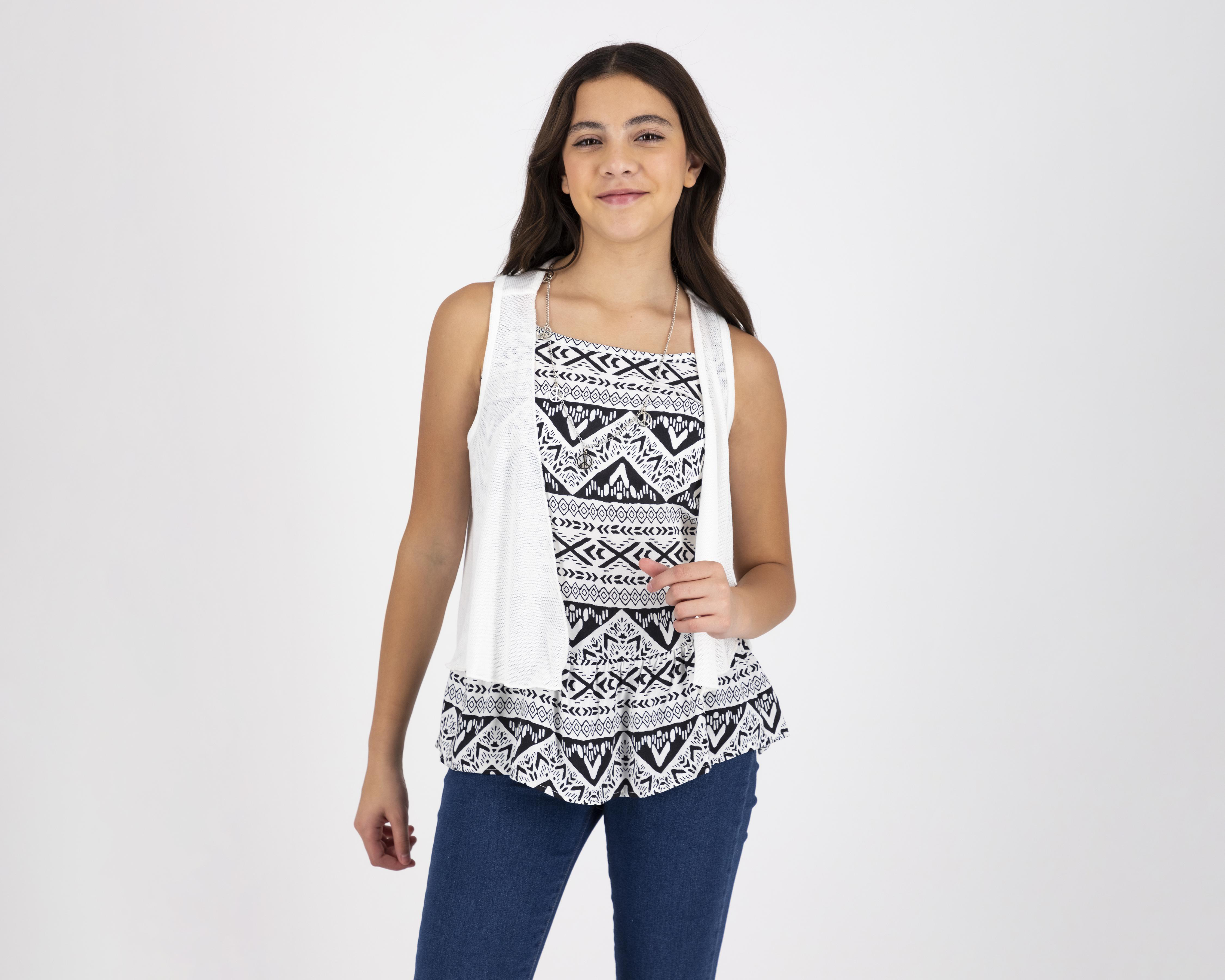 Blusa Girls Attitude Juvenil 3 Piezas $96