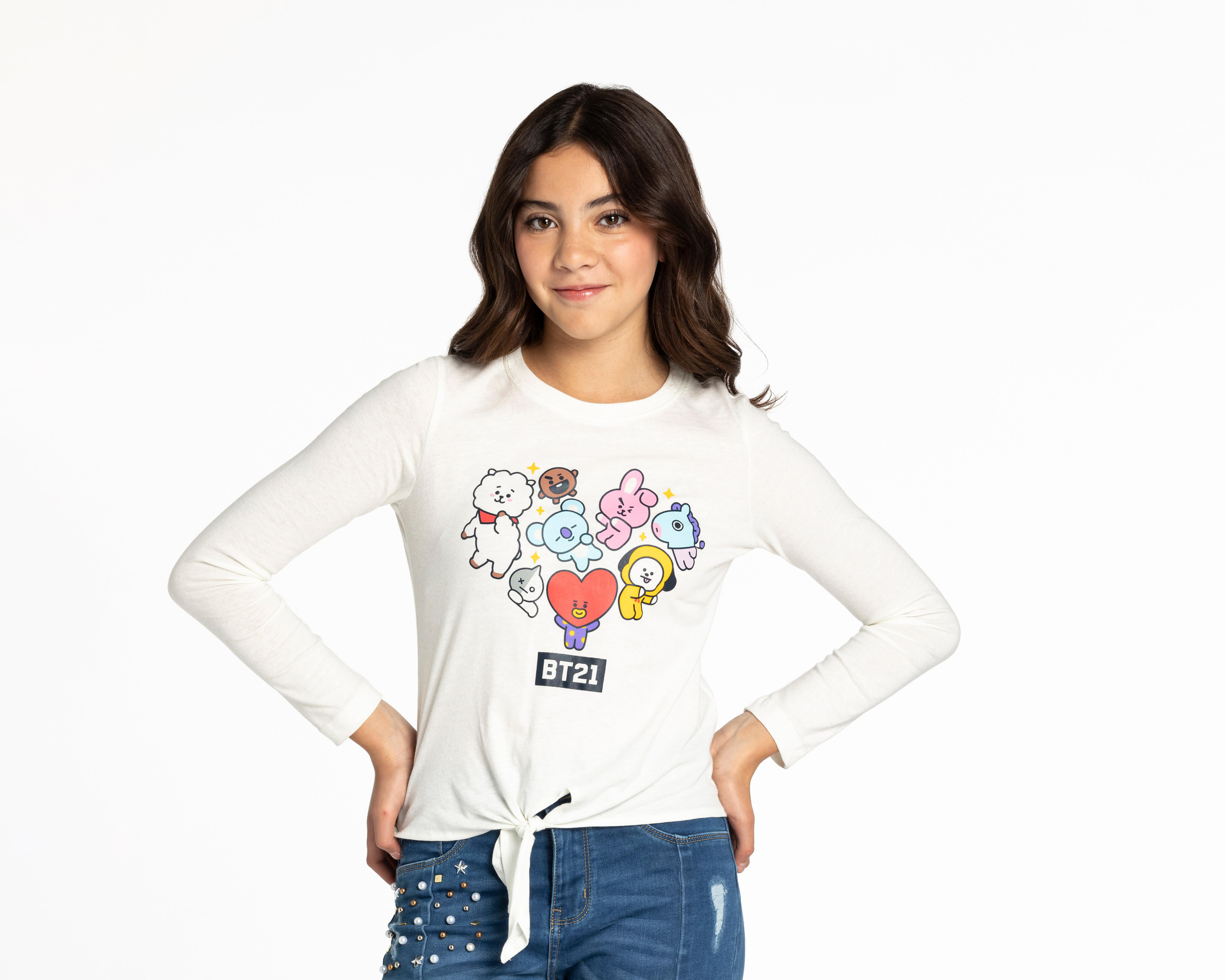 Playera BT21 Juvenil