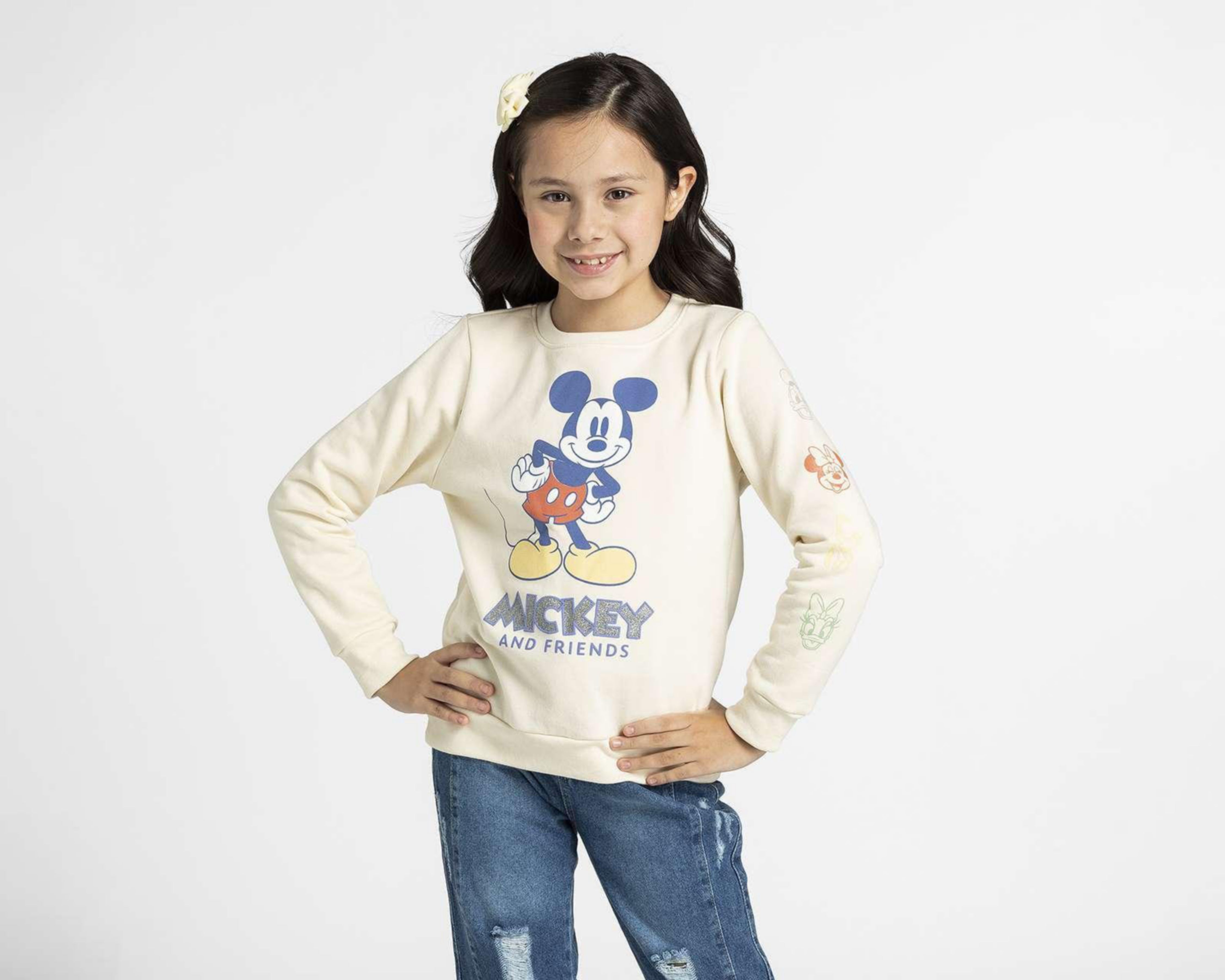 Sudadera Disney Mickey Mouse por Refill para Niña